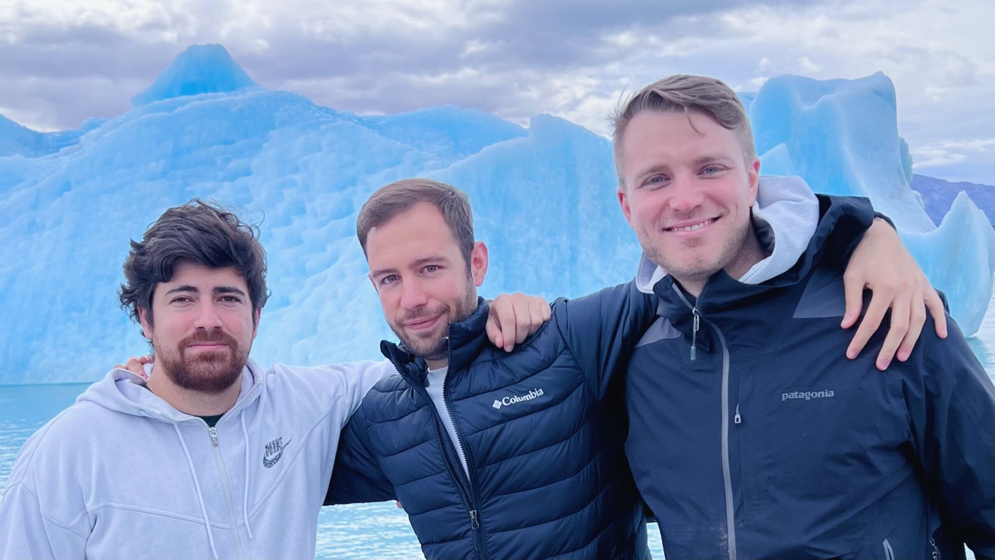 An image of Fernando Terrés, Álvaro Correa Gallardo &amp; Zach Garman, cofounders of DollarApp