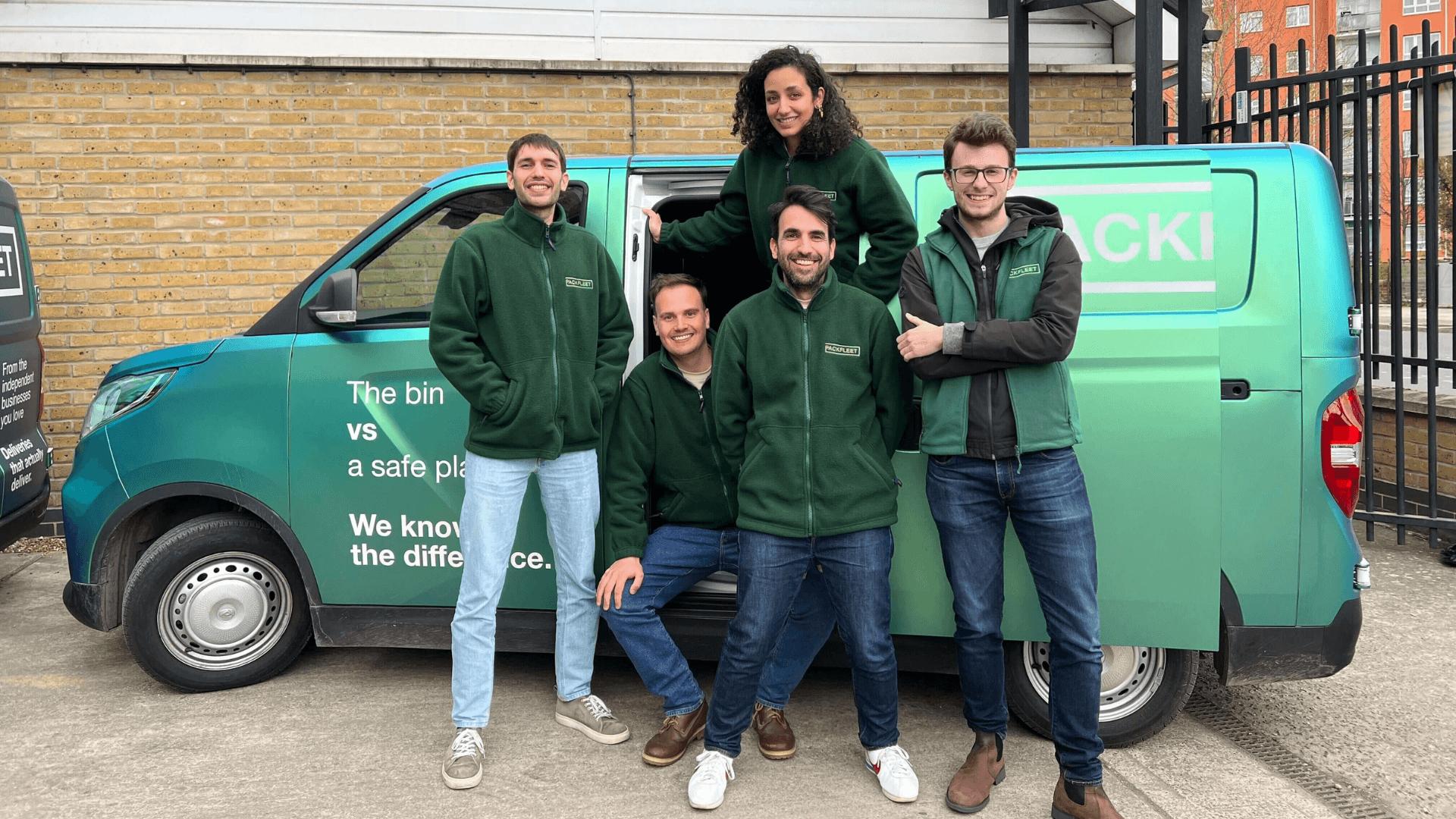 London-based delivery startup Packfleet