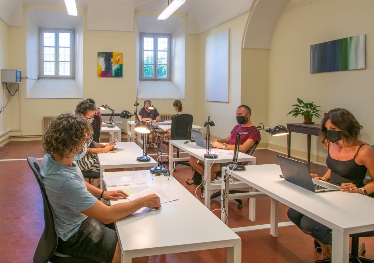 The coworking space in Pontremoli