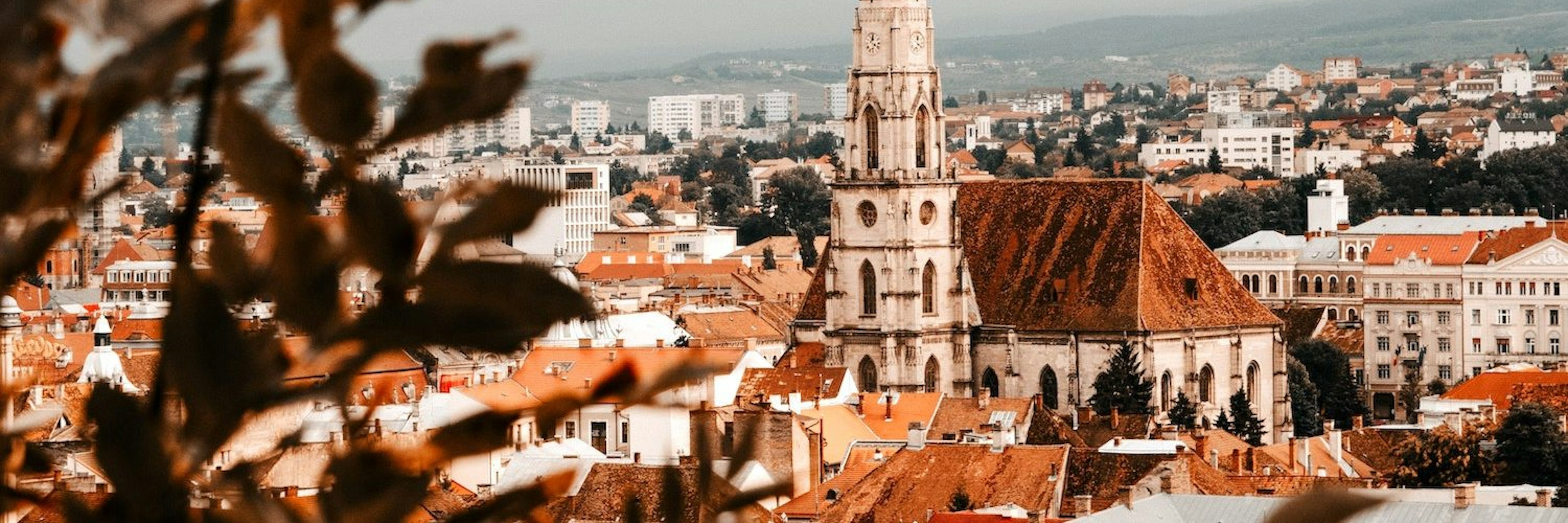 Photo of the city of Cluj in Romania