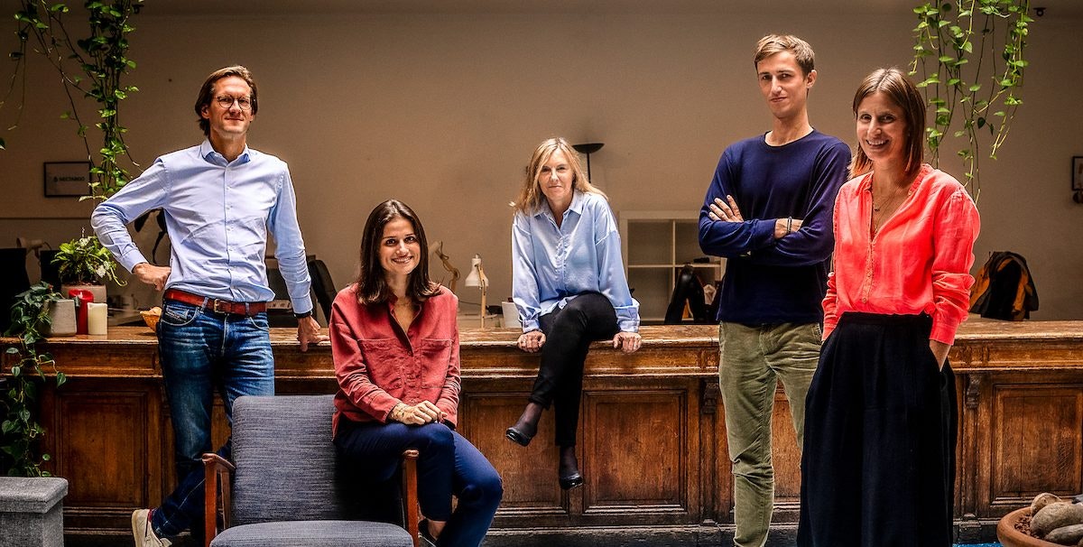 Photo of the Sista Fund team