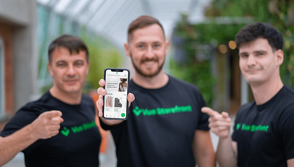 Vue storefront's cofounders