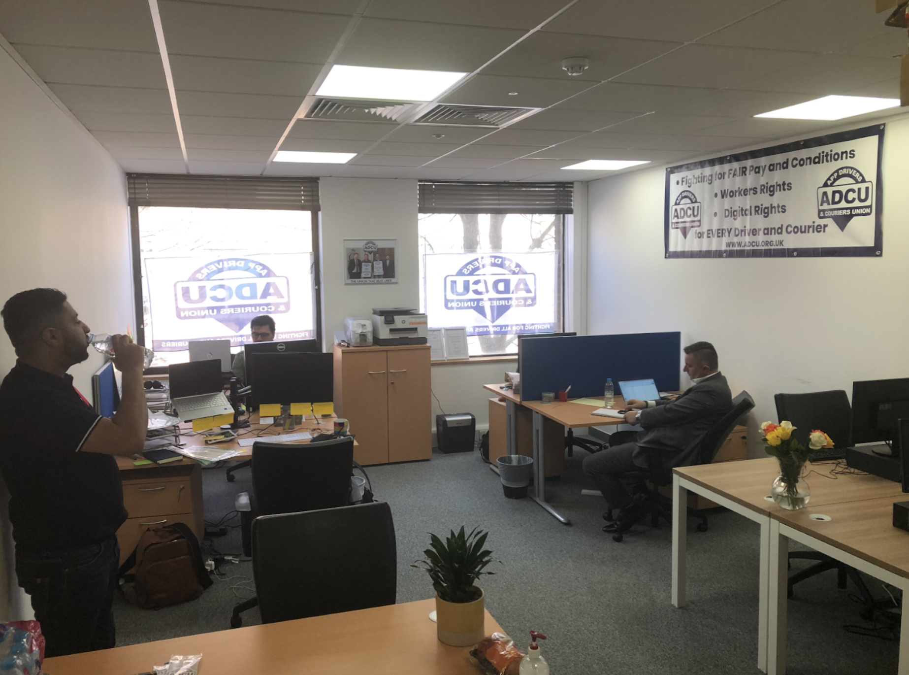 The ADCU Uxbridge office