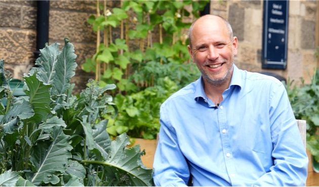 A landscape headshot of David Raey professor of carbon management at the University of Edinburgh and director of the Edinburgh Climate Change Institute