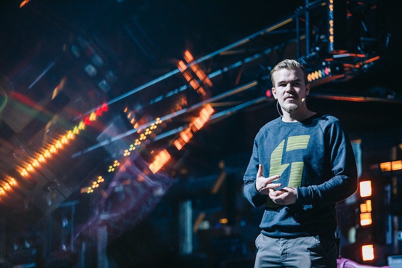 Picture of Riku Mäkelä, former CEO of Slush