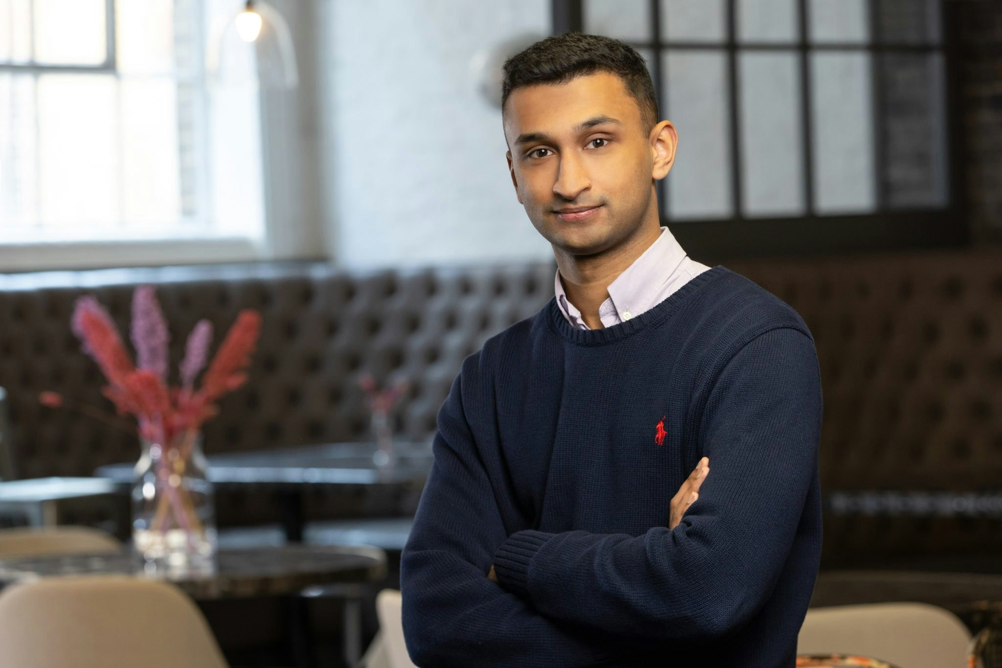 A landscape headshot of Sivesh Sukumar, analyst at Balderton Capital