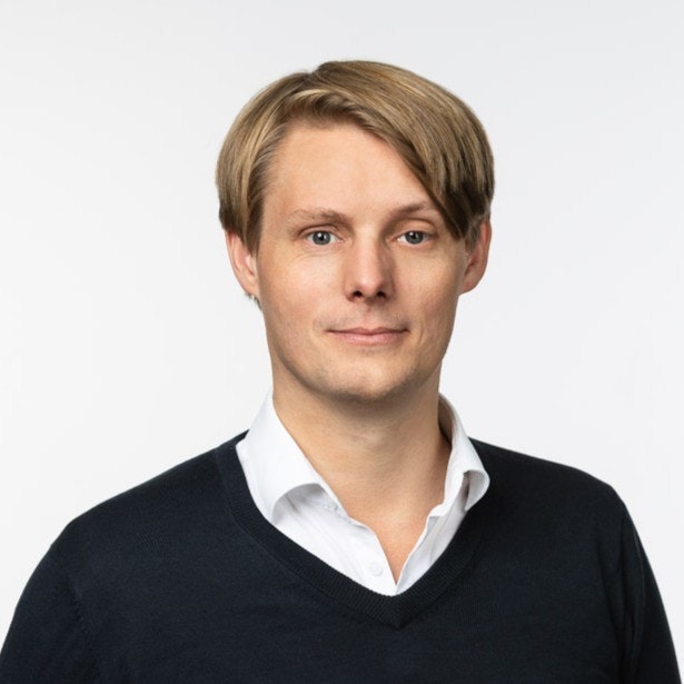 A headshot of Alan Poensgen, partner at Antler VC