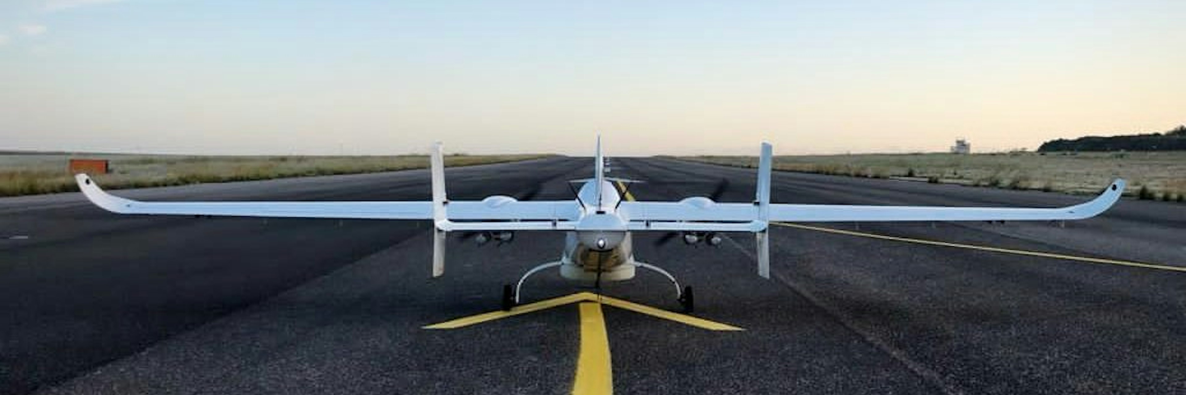 Picture of deeptech startup Tekever's drone used for defence purposes.