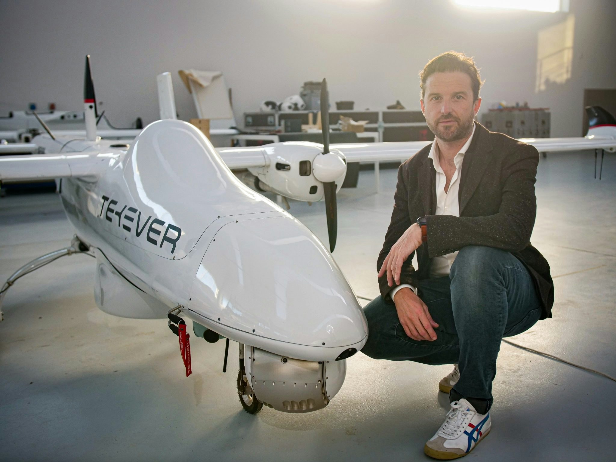 Picture of Ricardo Mendes, CEO and founder of drone startup Tekever.