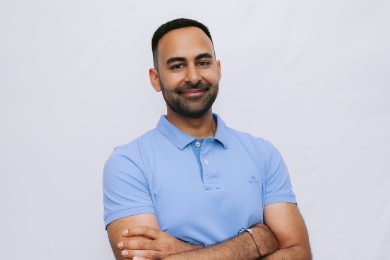 A headshot of Reece Chowdhry, founder of pre-seed VC Concept Ventures