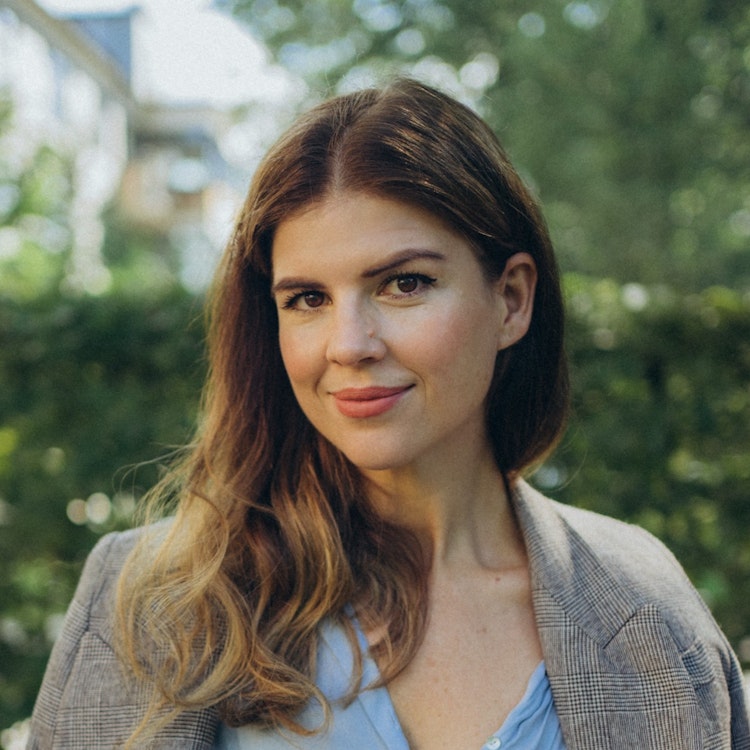 A landscape headshot of Astrid Gyllenkrok Kristensen, the cofounder and CEO of Swedish healthtech LEIA.