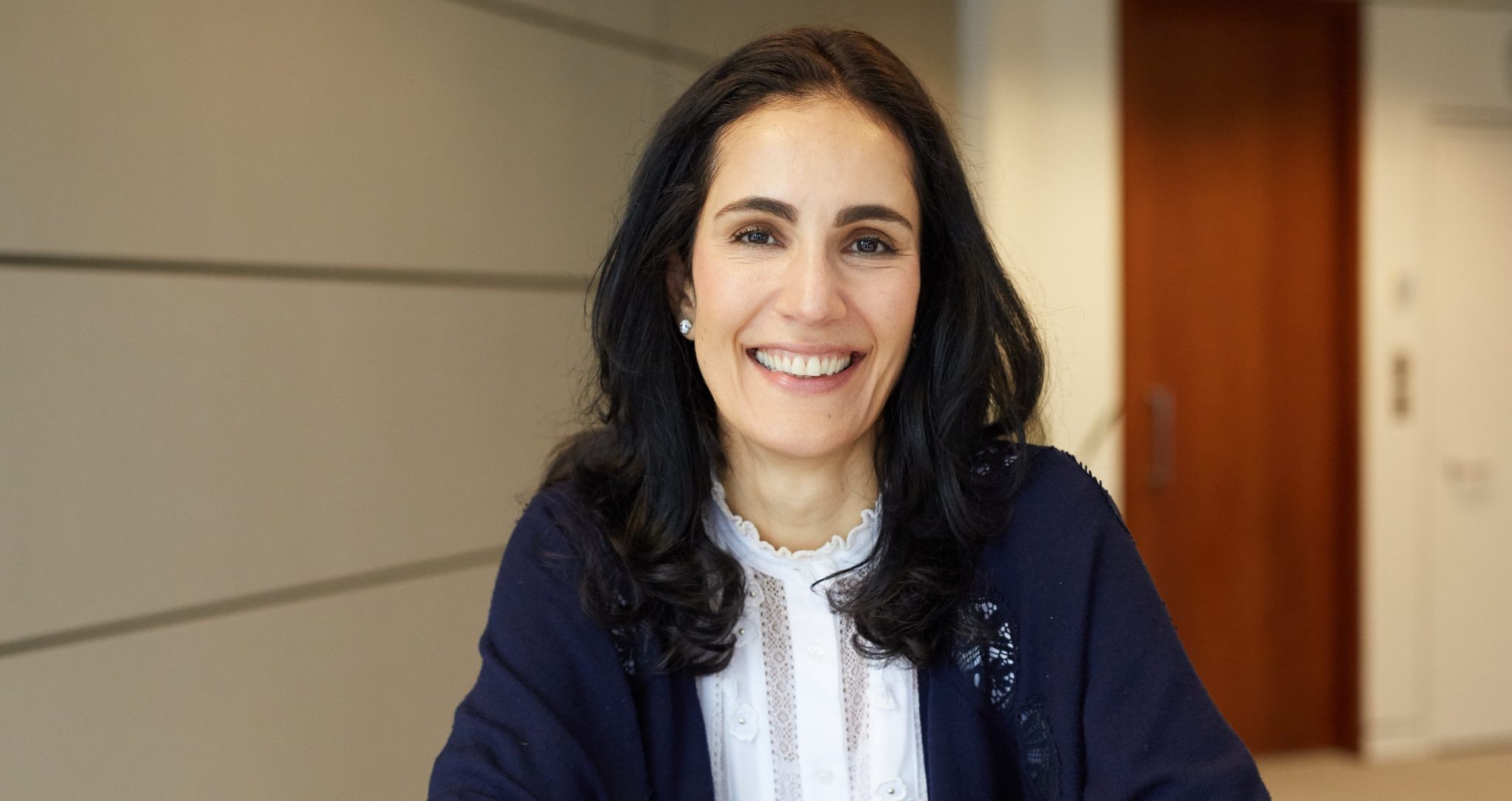 A landscape photo of Avid Larizadeh Duggan, senior managing director of Teachers’ Venture Growth