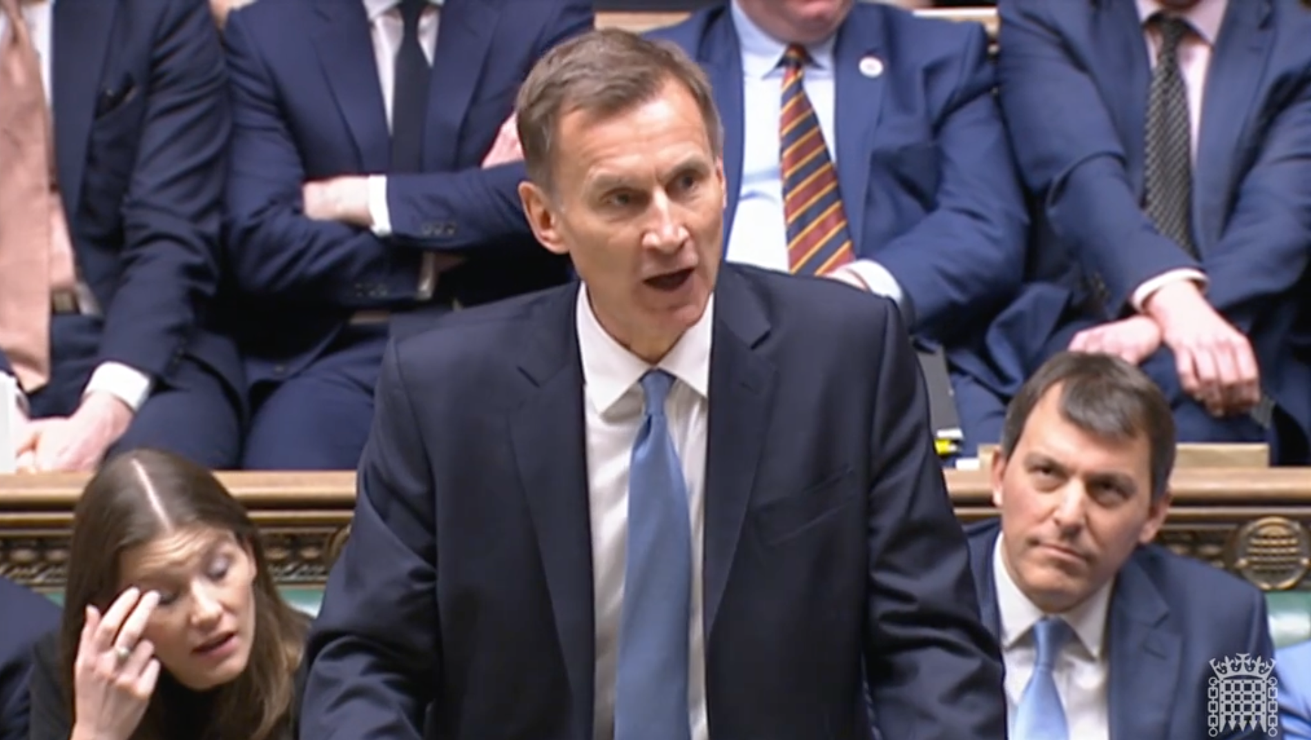 UK chancellor Jeremy Huny, in the House of Commons
