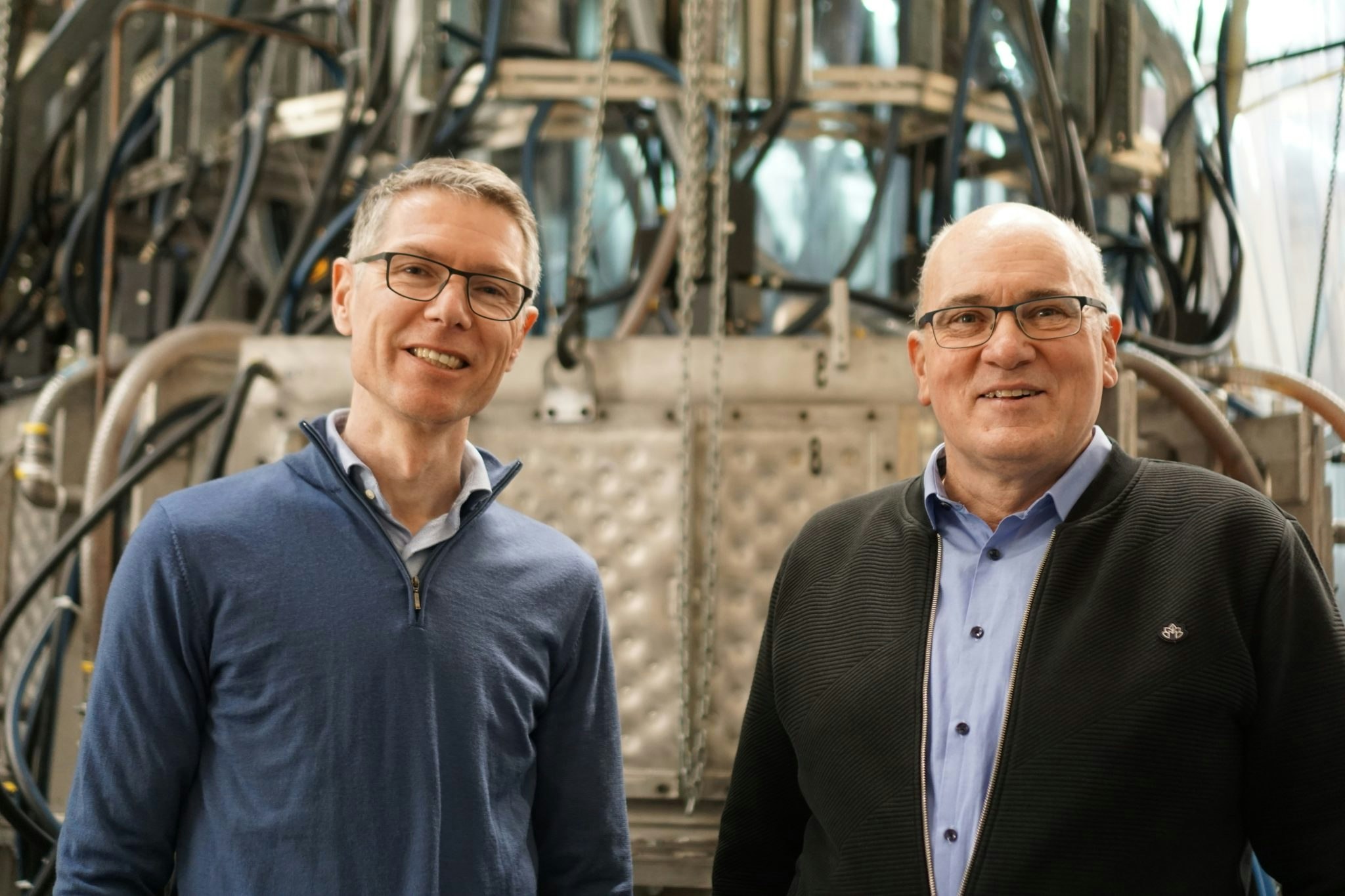 A PHOTO OF Casper Peeters, CEO, and Axel Schönecker, CTO OF E-MAGY