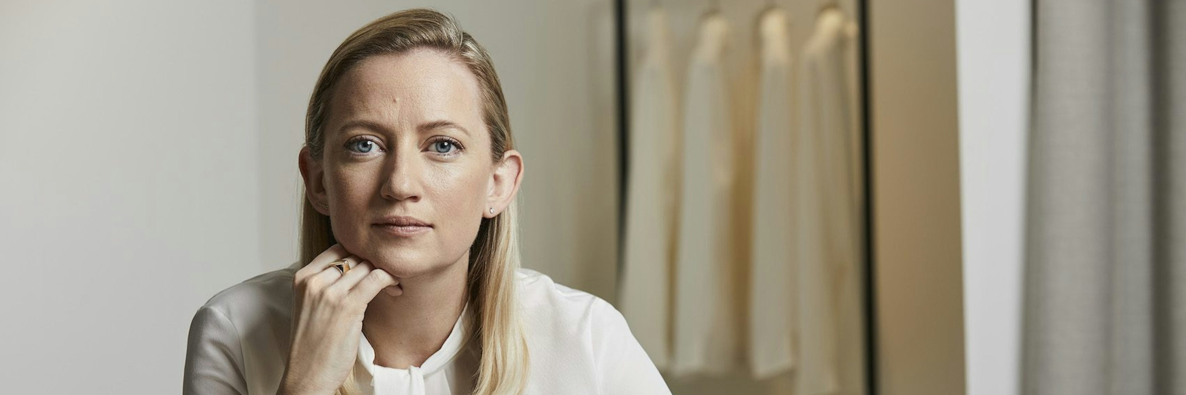 Polly McMaster, founder and CEO of womenswear brand The Fold