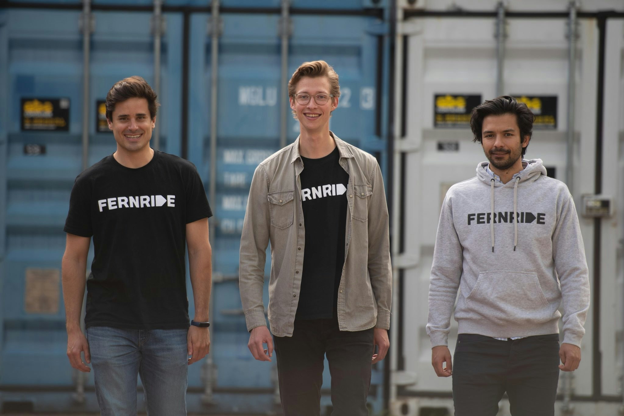 Fernride cofounders (from left): Dr Maximilian Fisser, Hendrik Kramer and Jean-Michael Georg