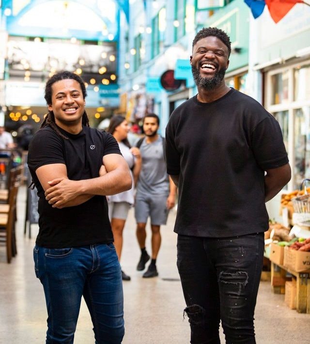 Cyril Lutterodt and Karl Lokko, cofounders of Black Seed.