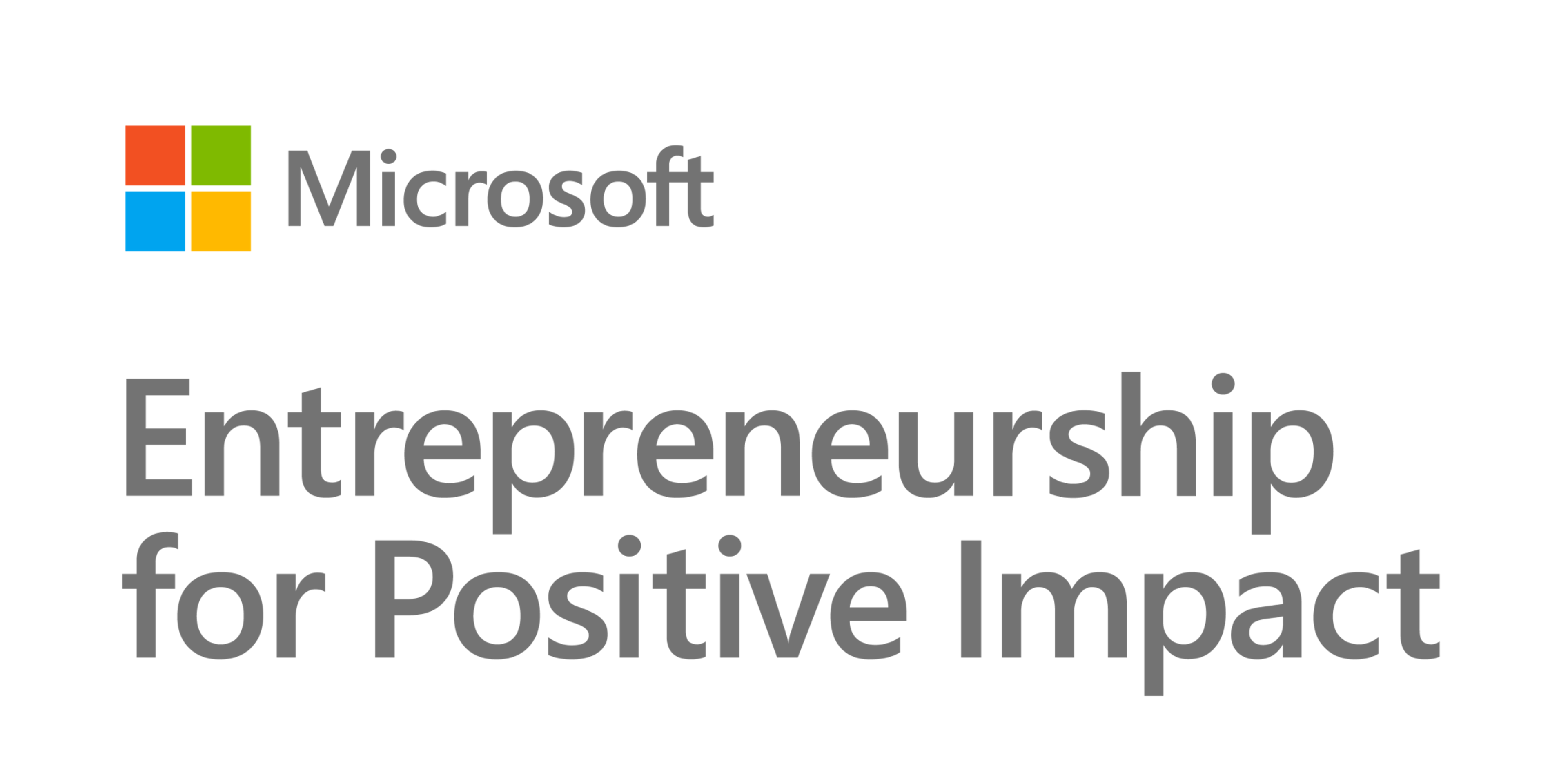 Microsoft Entrepreneurship for Positive Impact