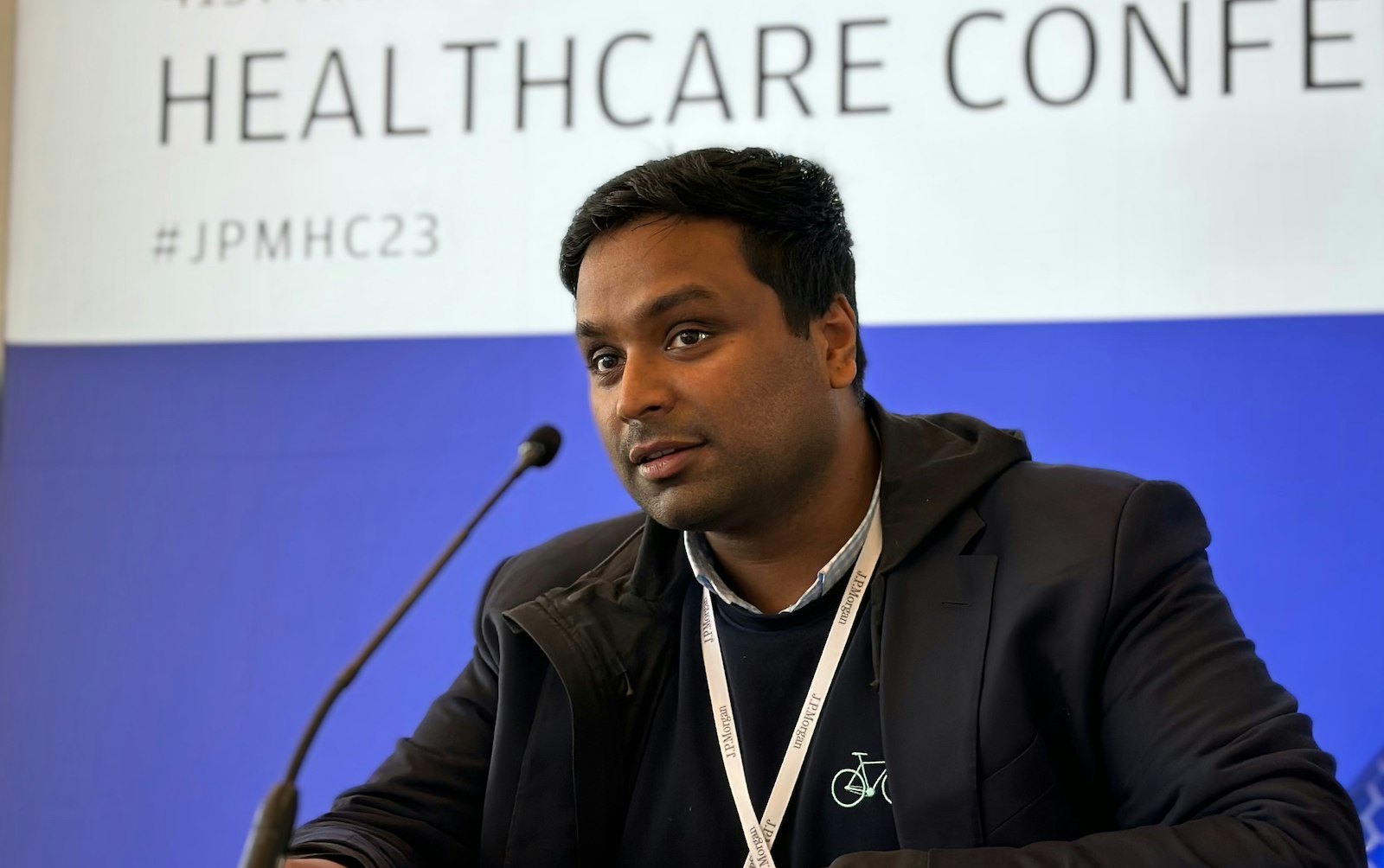 Picture of Emil Hewage, cofounder and CEO of BIOS Health