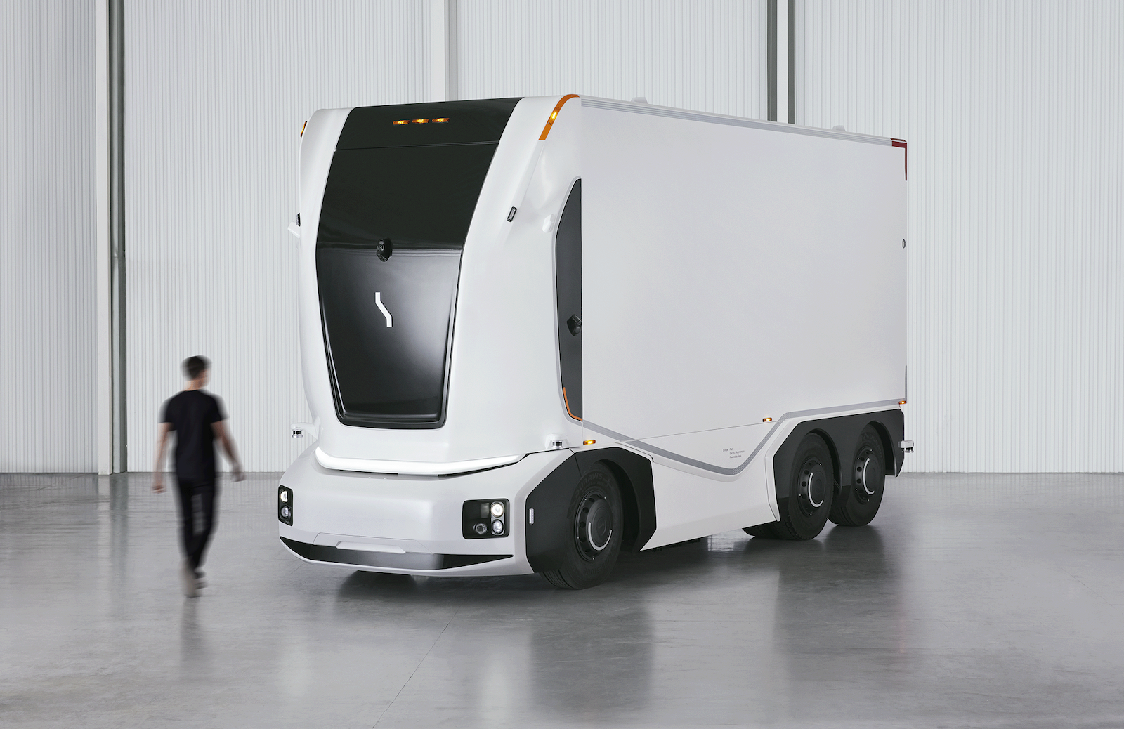 Picture of EV startup Einride's autonomous vehicle