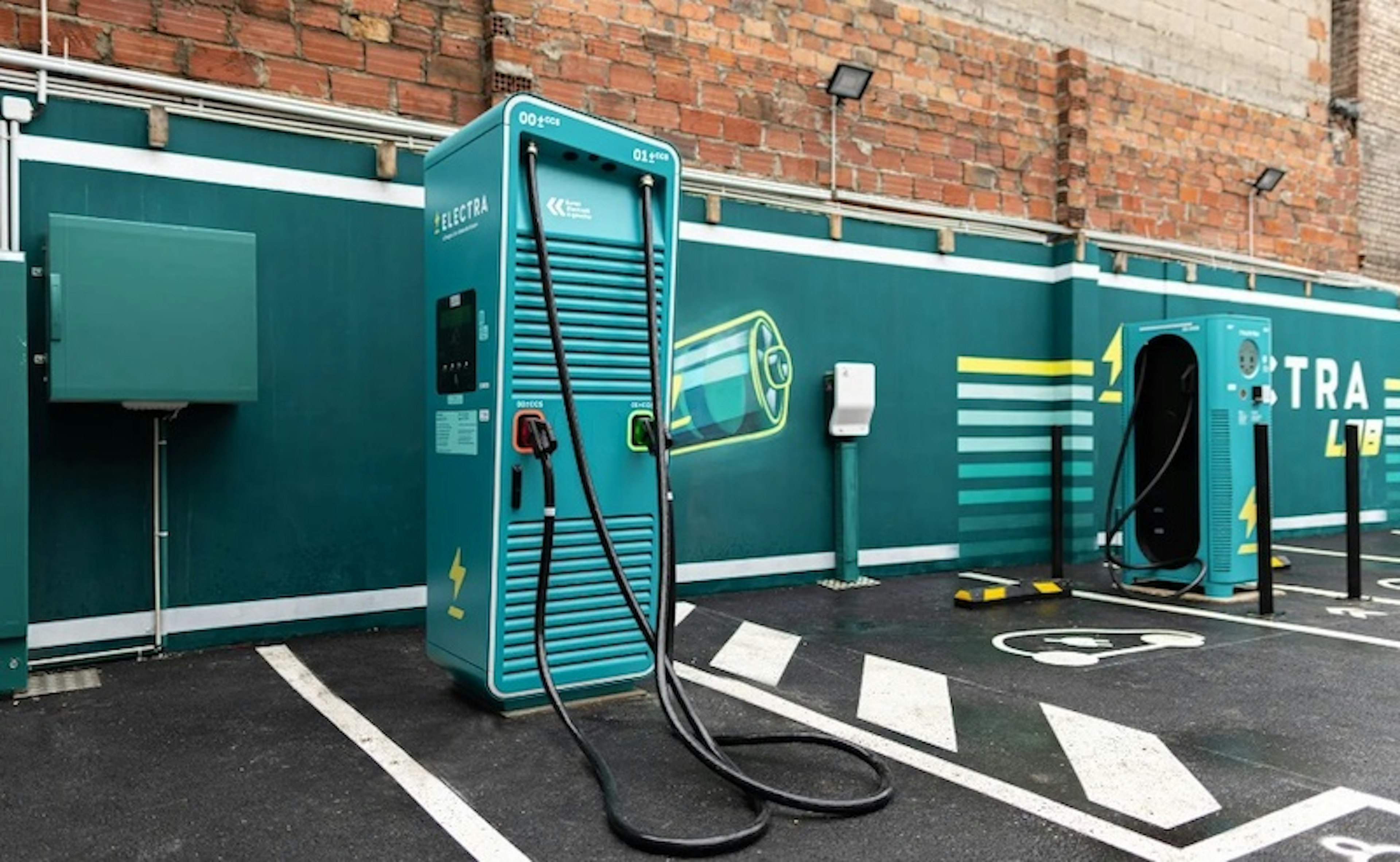 First Electra charging station, in Aubervilliers