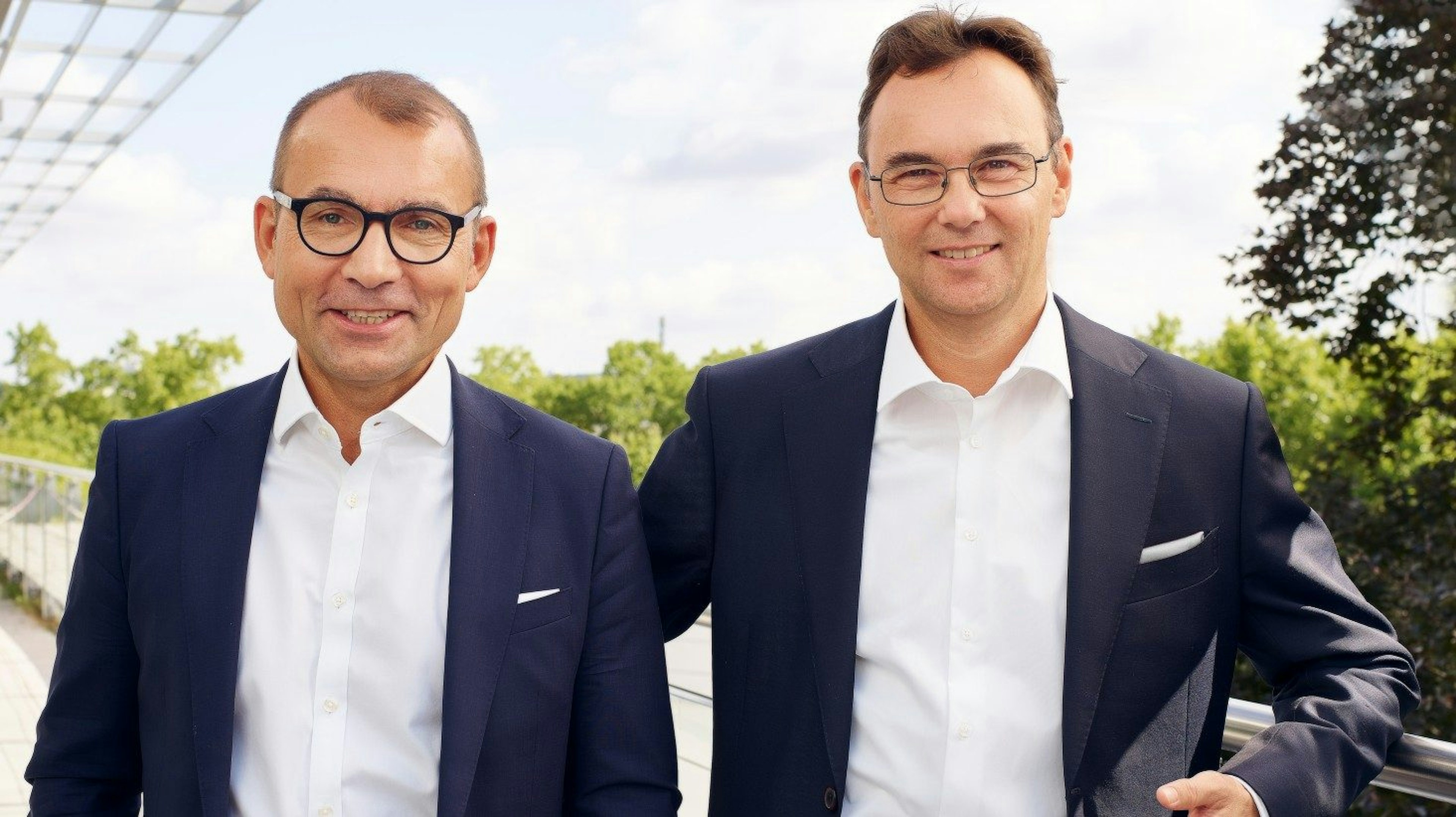 Dr. Jörg Goschin and Alexander Thees, managing directors at KfW Capital.