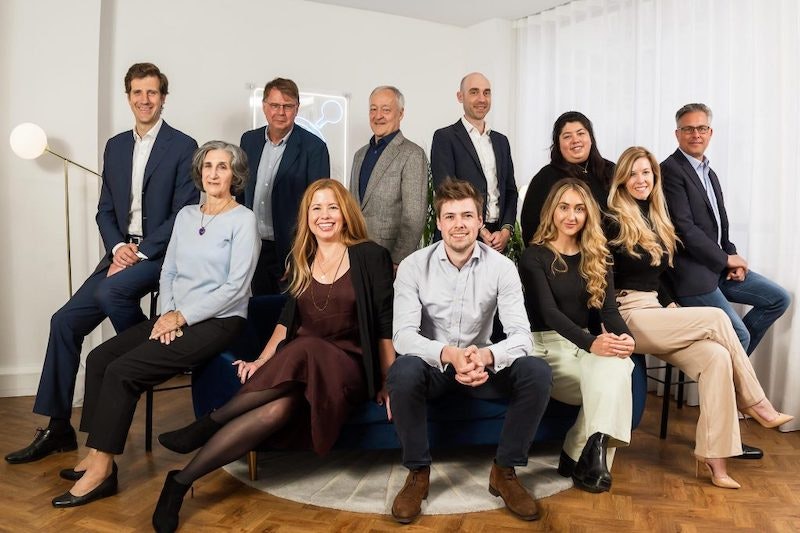 A photo of the team at Isomer capital