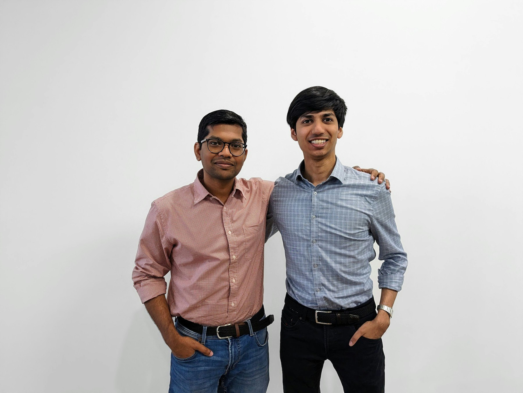 Sid Koneti and Nish Agrawal, cofounders of SkoneLabs 