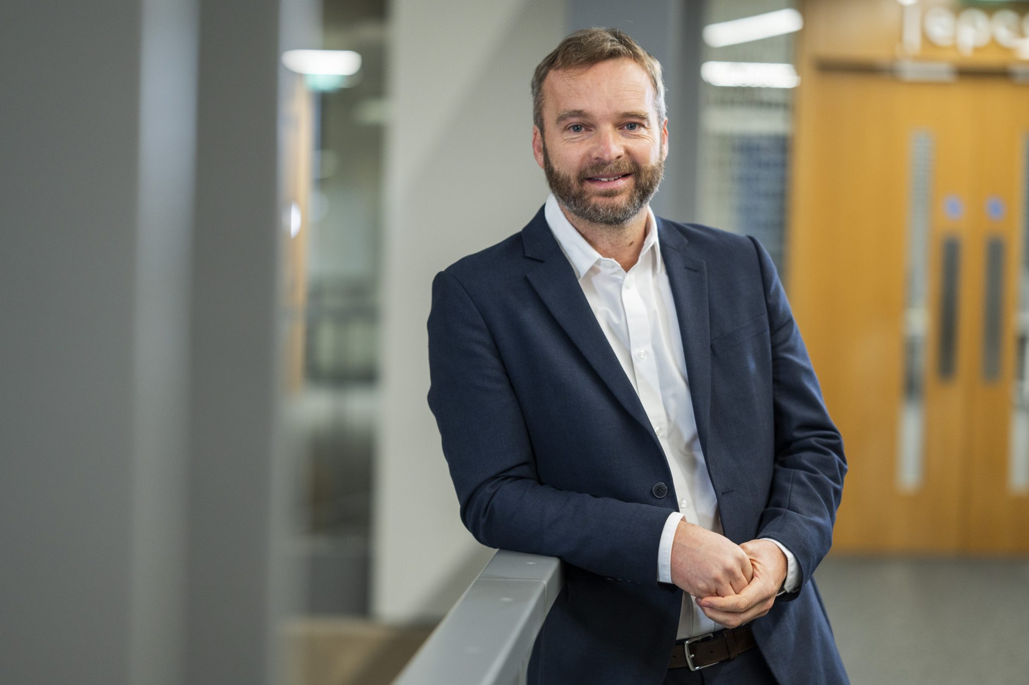 A photo of Duncan Martin, EIE Lead Executive and Director of Entrepreneurship at the Bayes Centre, The University of Edinburgh.