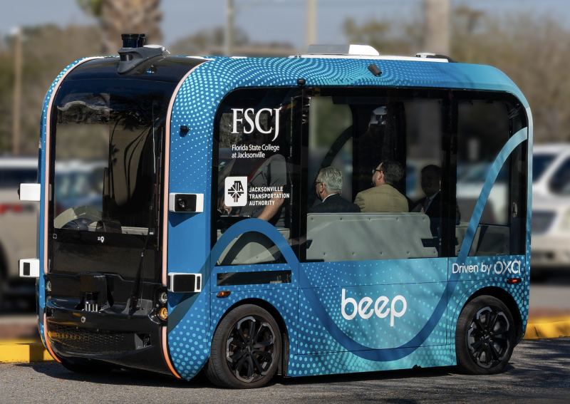 Oxa's driverless passenger shuttle