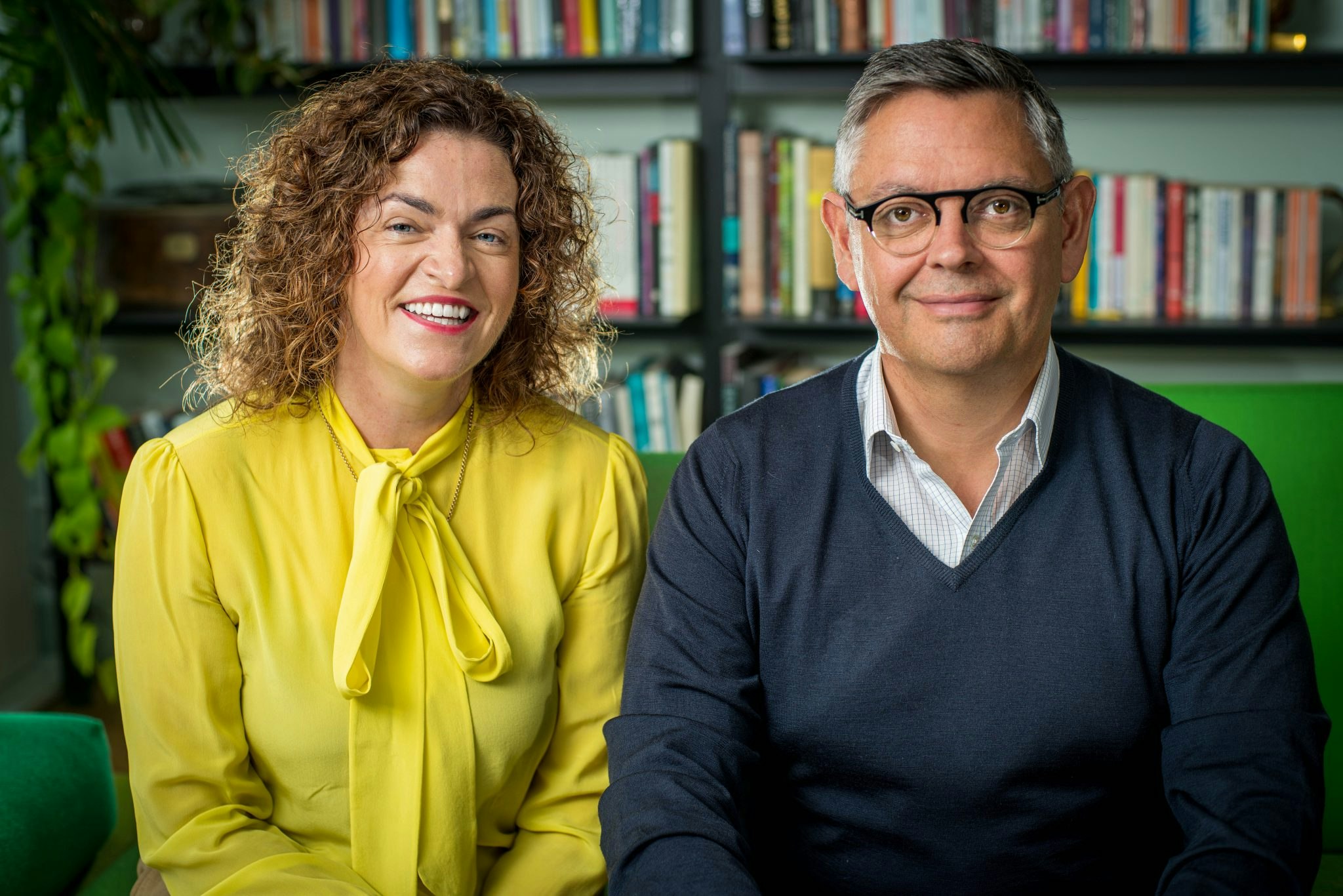 A picture of the Treefera founders, Caroline Grey and Jonathan Horn.