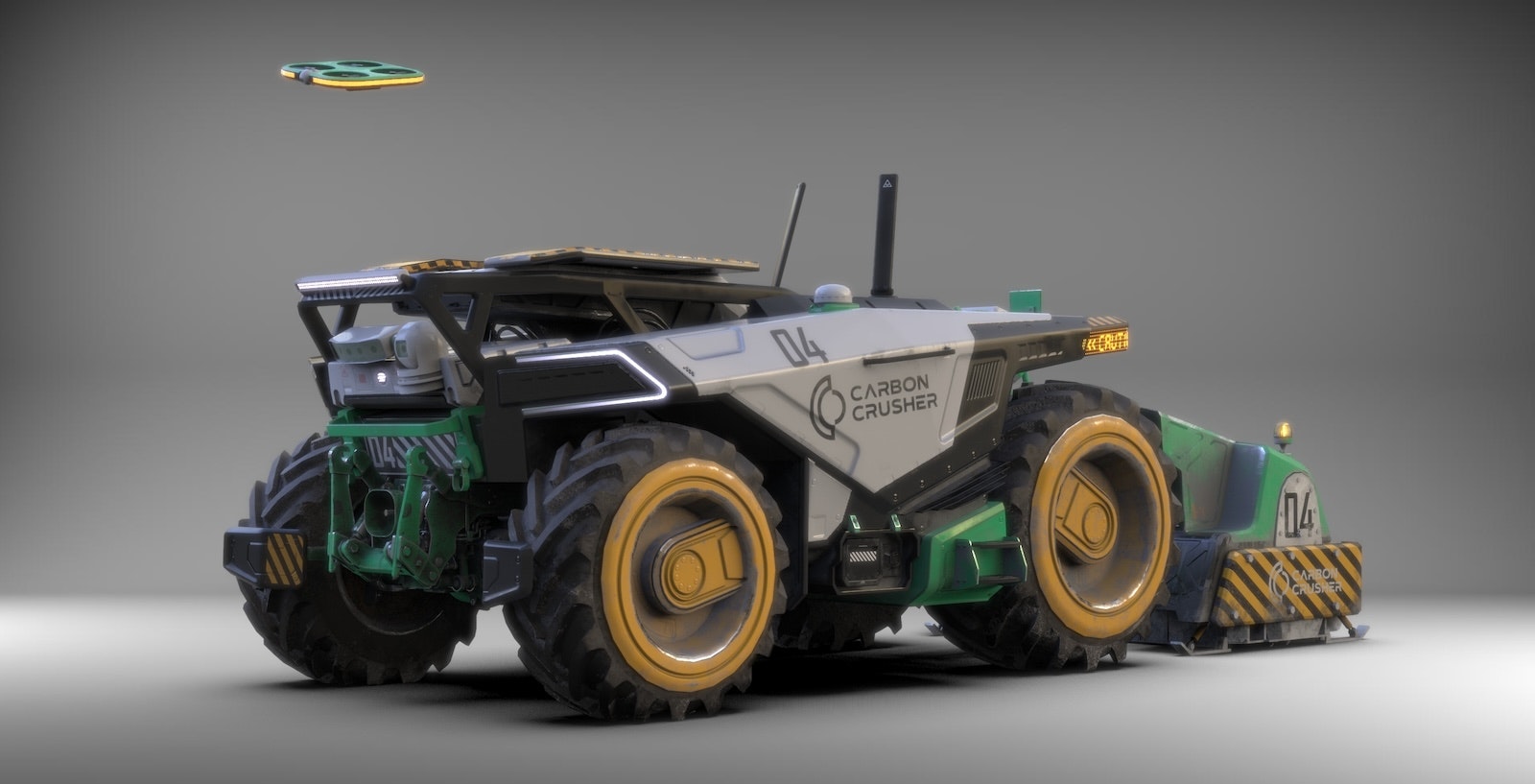 Picture of how a future version of the Carbon Crusher could look like