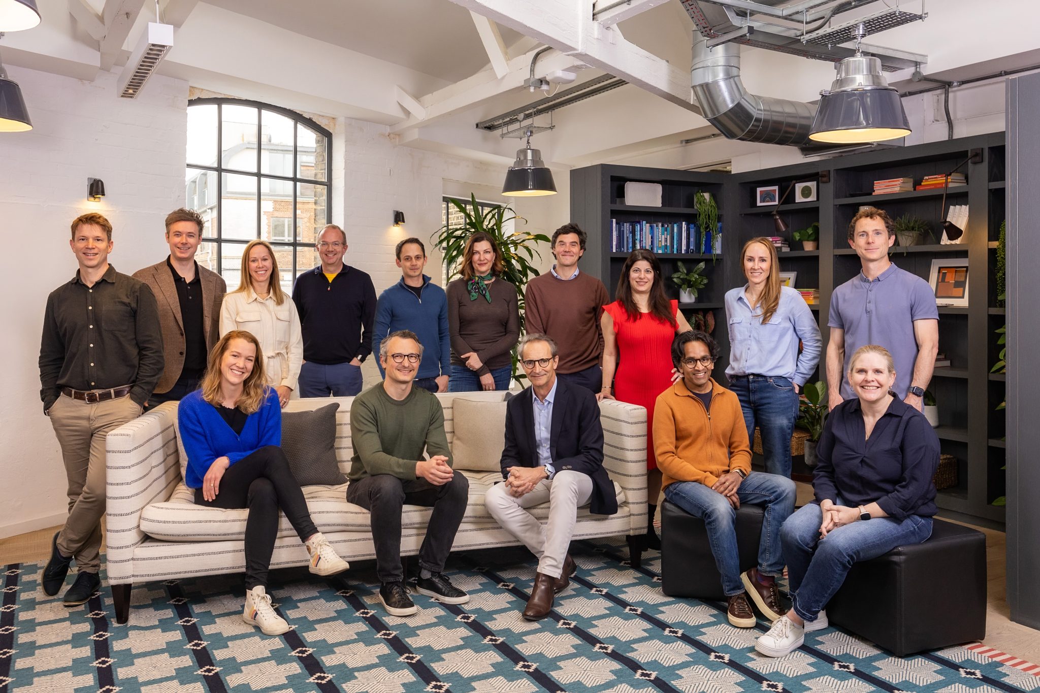 A picture of Balderton's leadership team