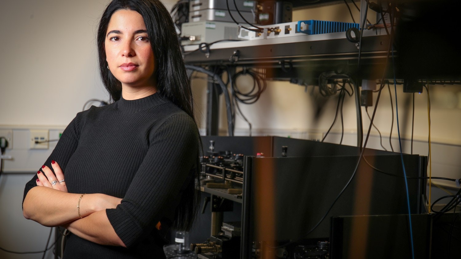 A picture of Carmen Palacios-Berraquero, founder and CEO of Nu Quantum