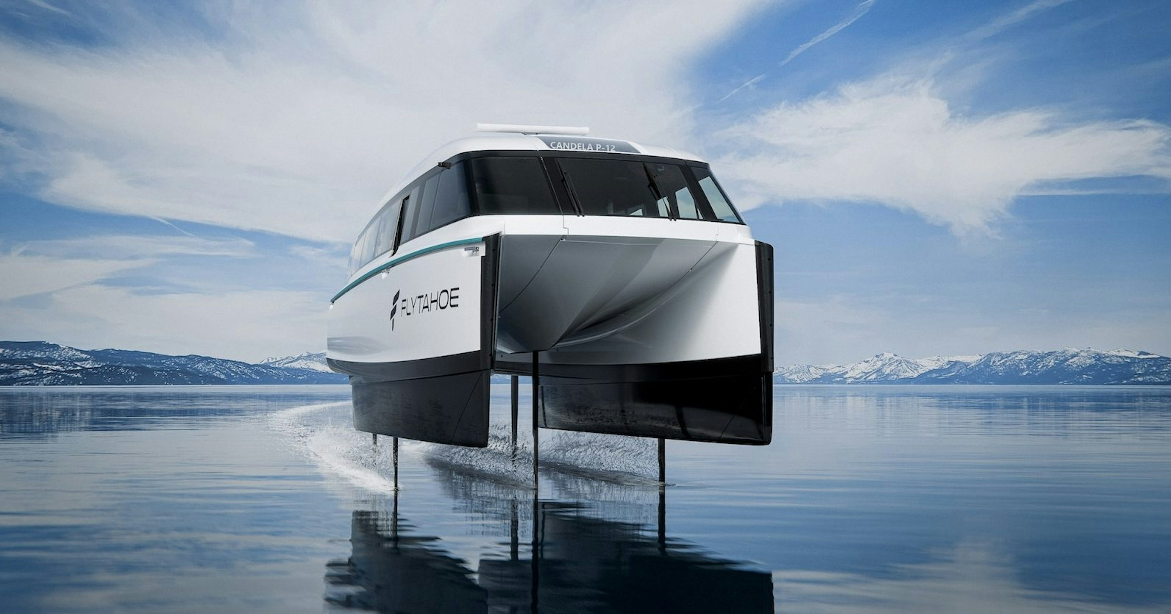 Candela's 30 passenger flying ferry