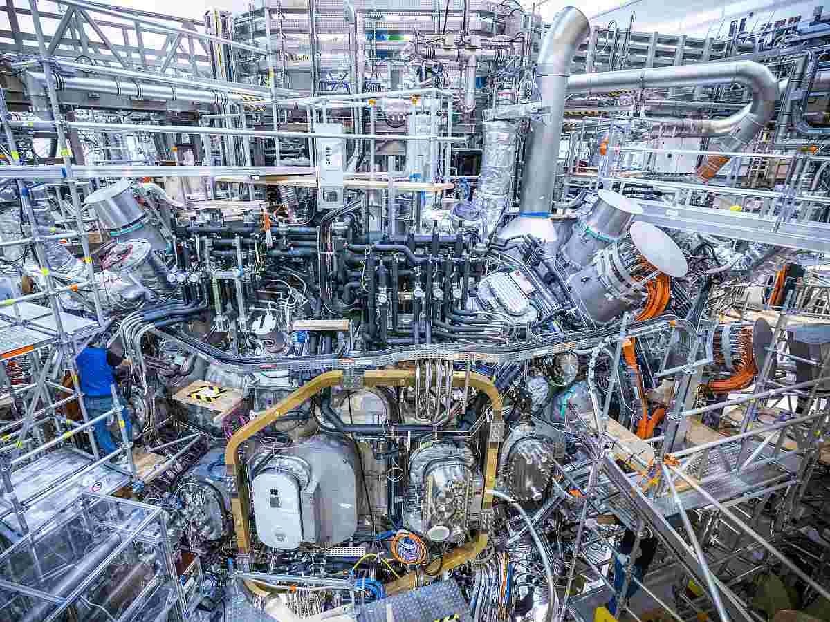 The Wendelstein 7-X reactor — an experimental stellarator built by the Max Planck Institute for Plasma Physics