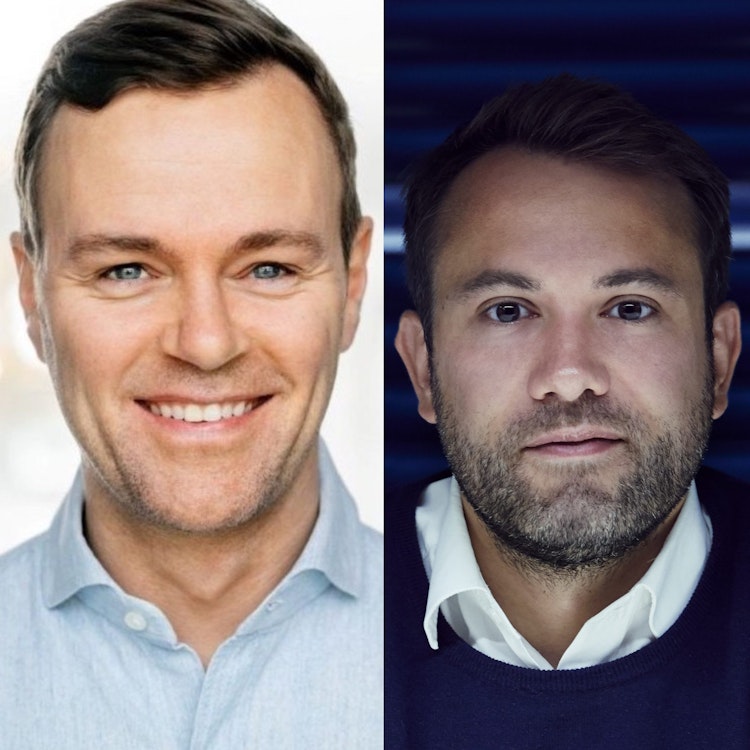 Robert Kilian (left) and Rasmus Rothe