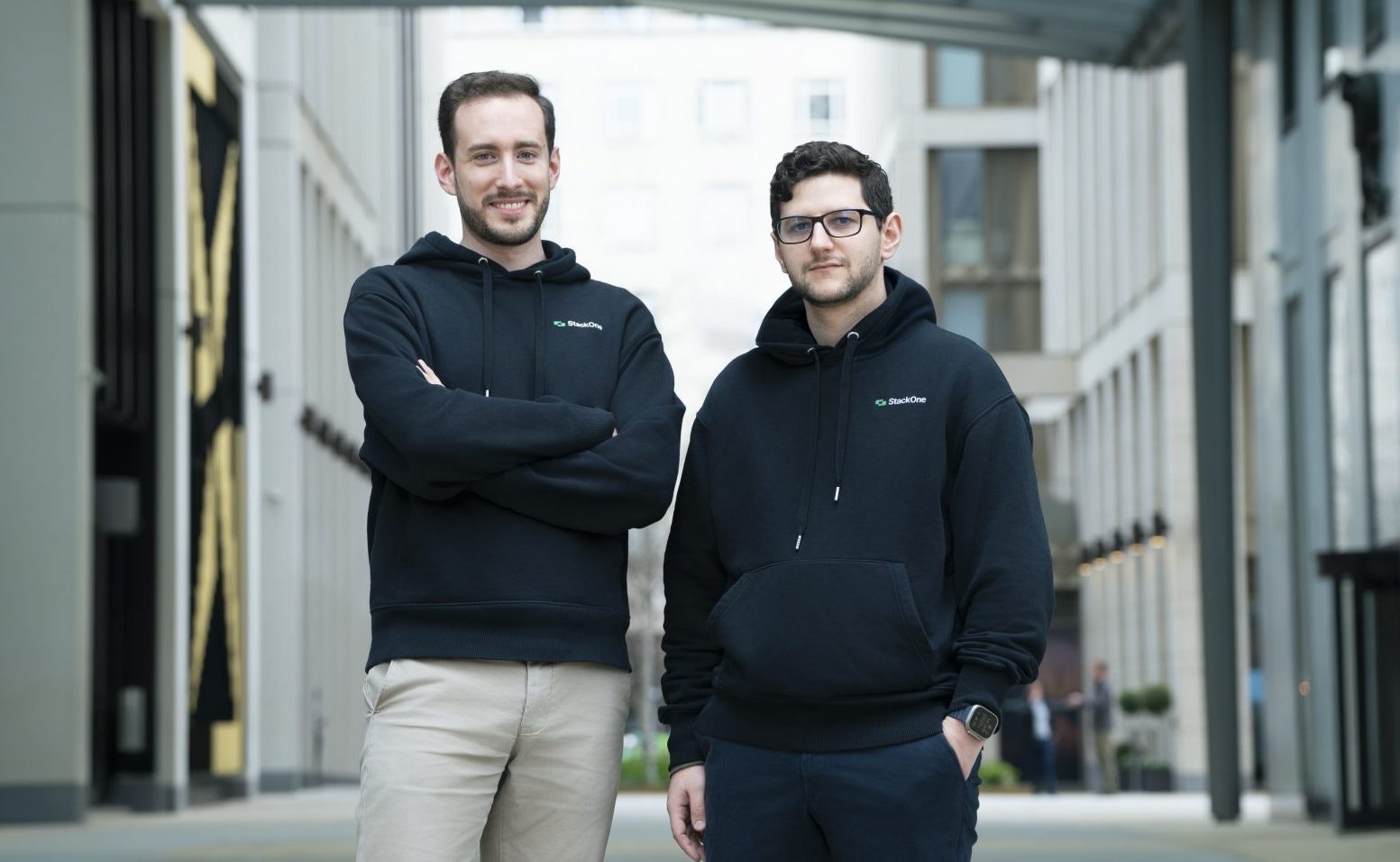 StackOne cofounders Romain Sestier and Guillaume Lebedel