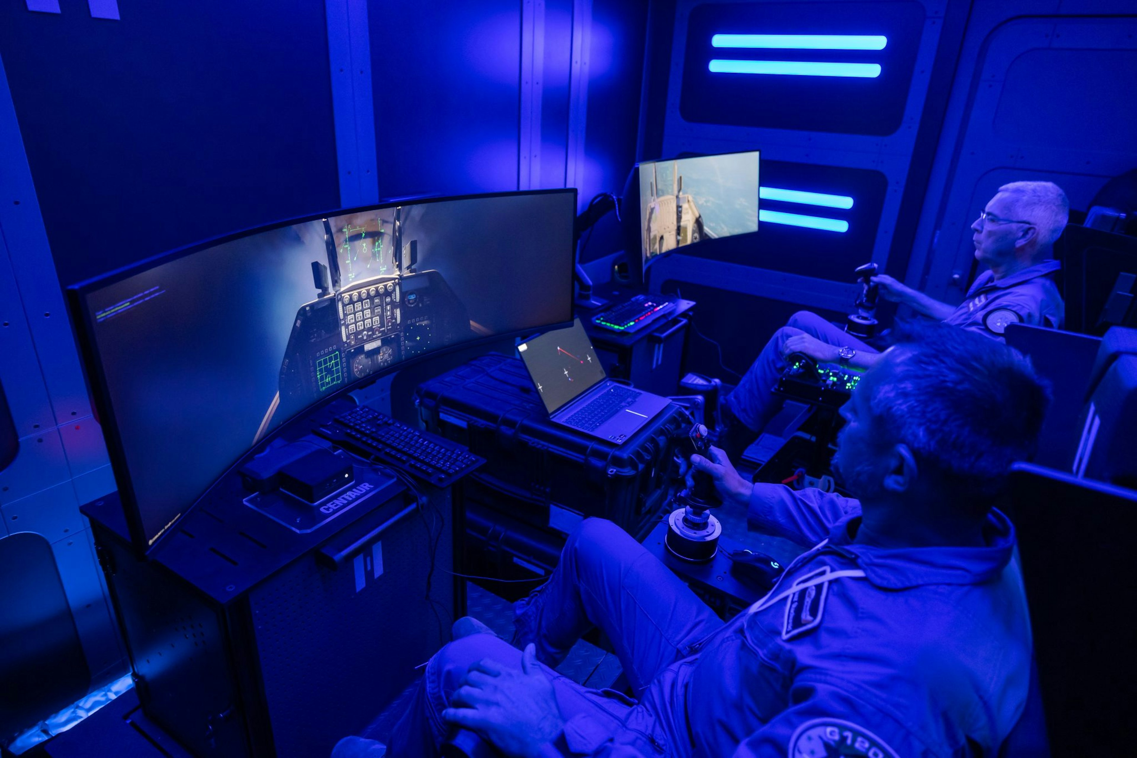 Pilots demoing Helsing's AI pilot
