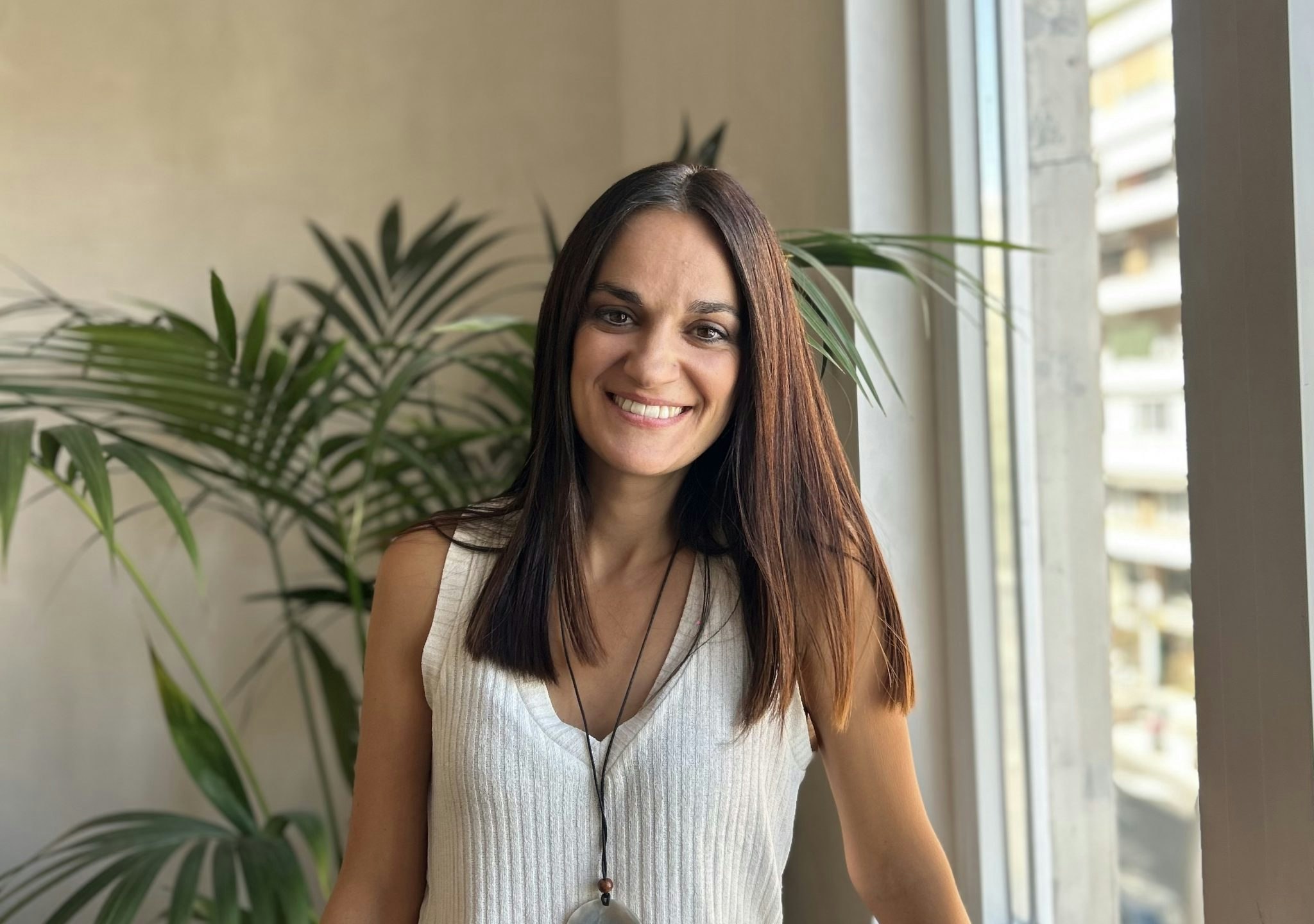 A portrait of Rocio Pillado, partner at Adara Ventures