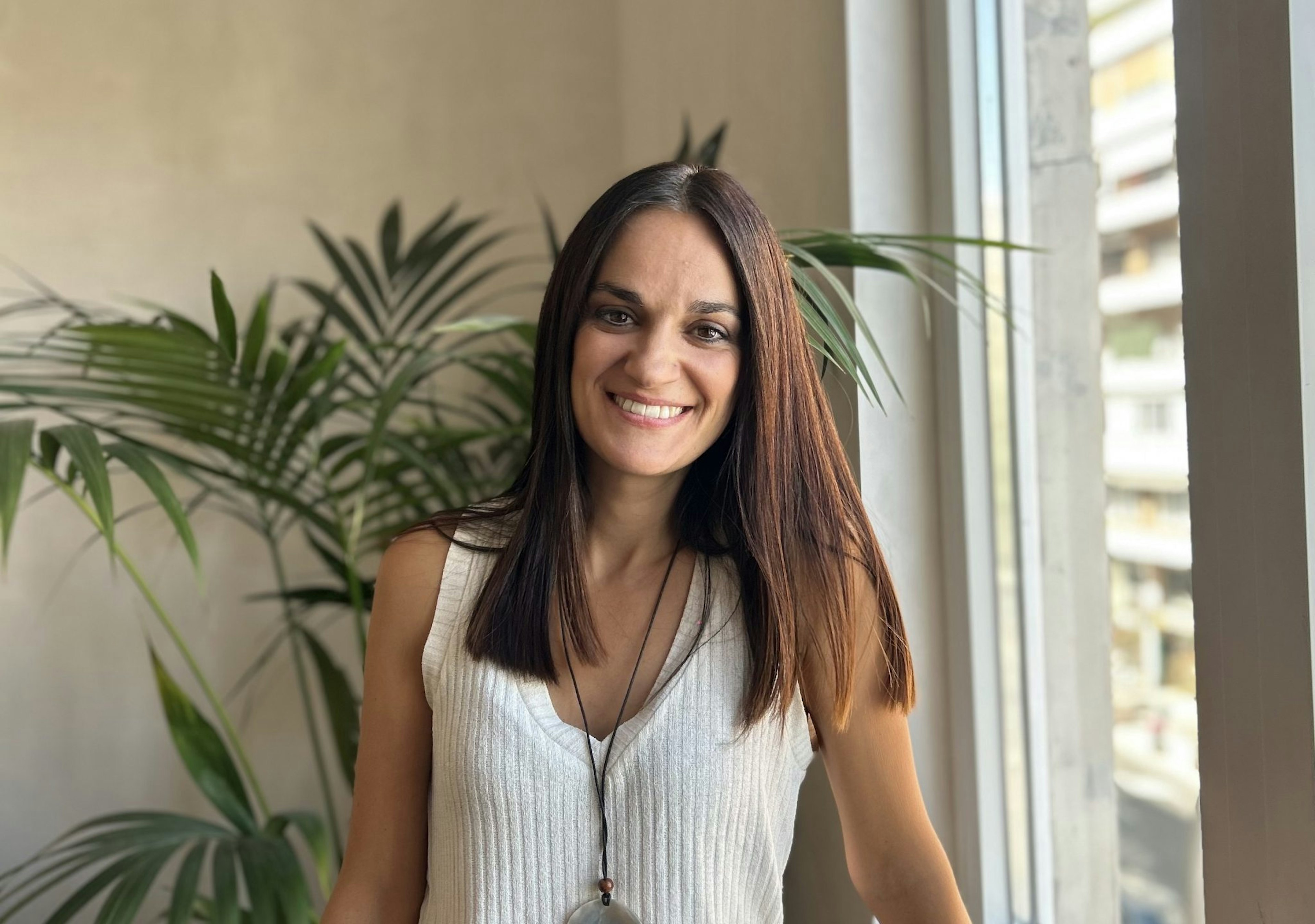A portrait of Rocio Pillado, partner at Adara Ventures