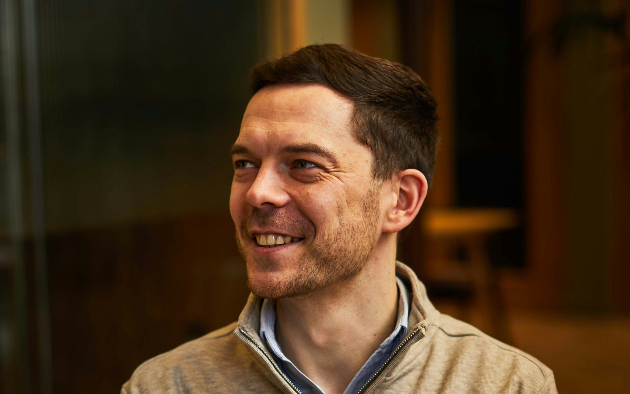 A portrait of James Baker, investment manager at Amadeus Capital Partners