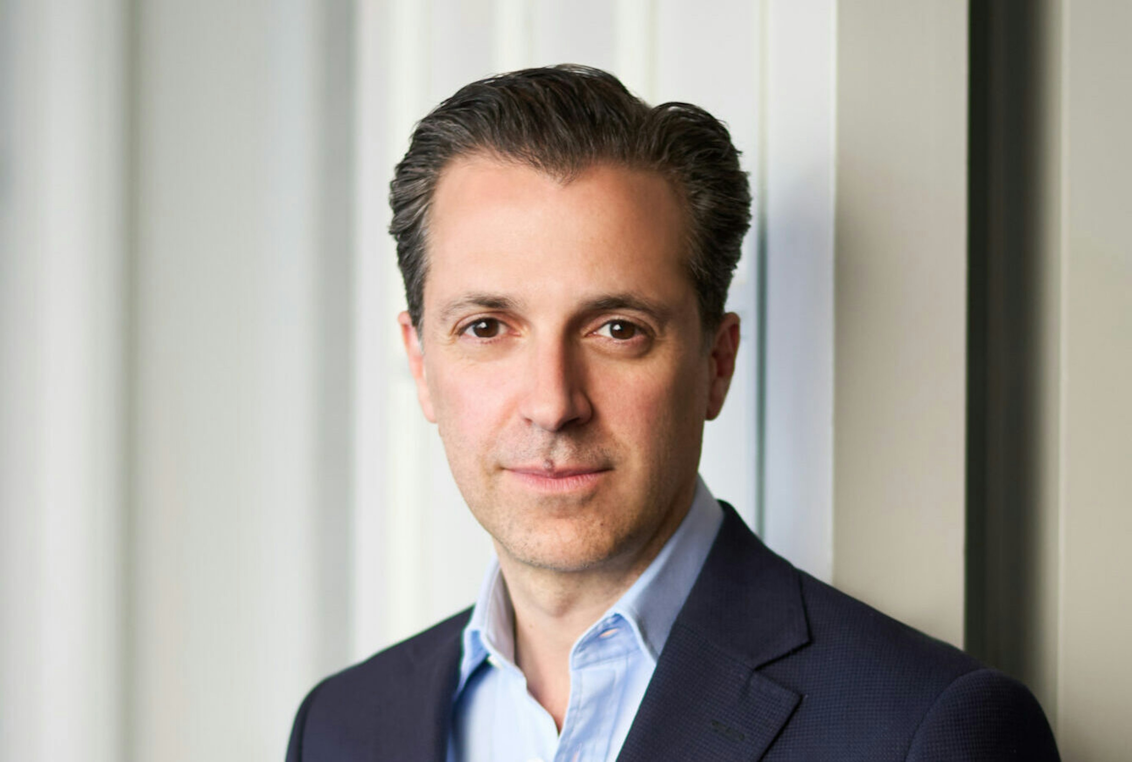 A portrait of Damien Henault, managing director at Forgepoint Capital International