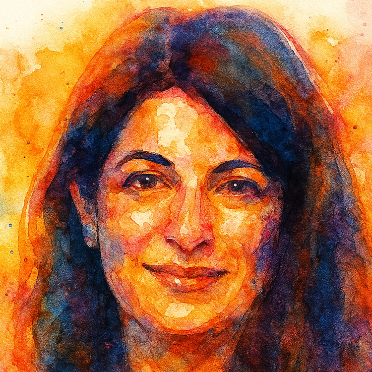 Rana Yared watercolour