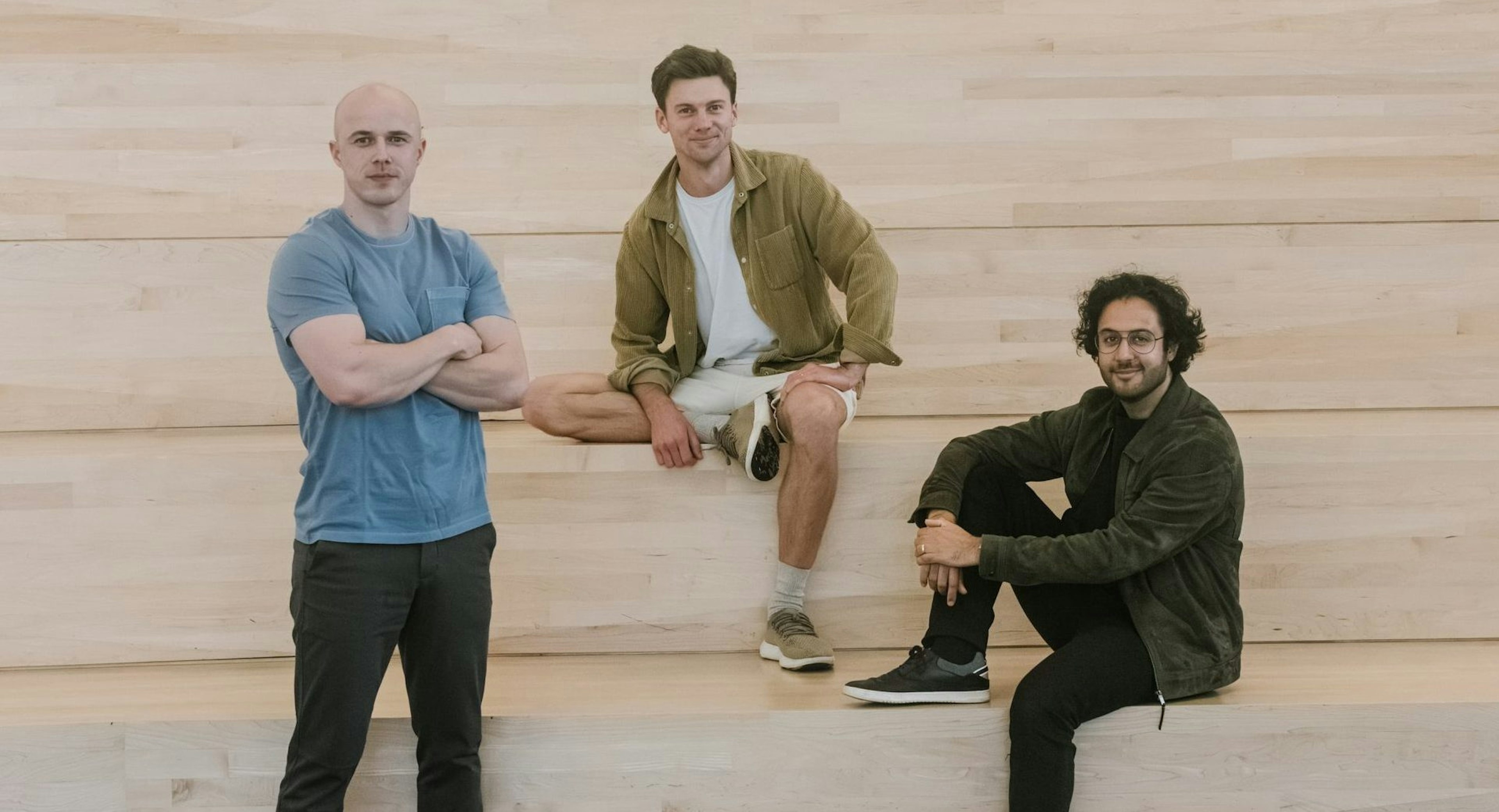 HumanLoop cofounders Peter Hayes, Jordan Burgess and Raza Habib