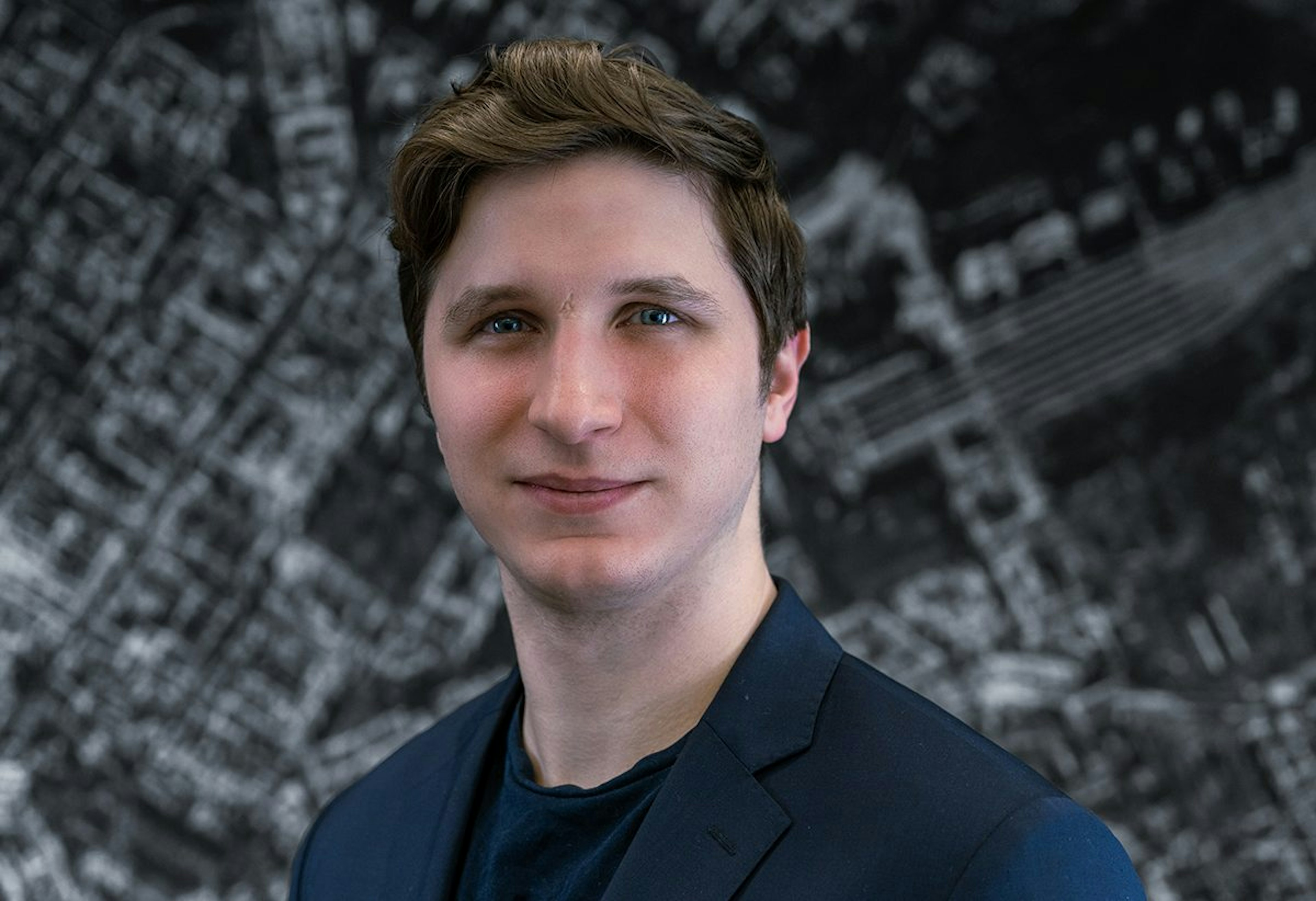 Photo of Rafal Modrzewski, founder of Finnish space-tech startup Iceye