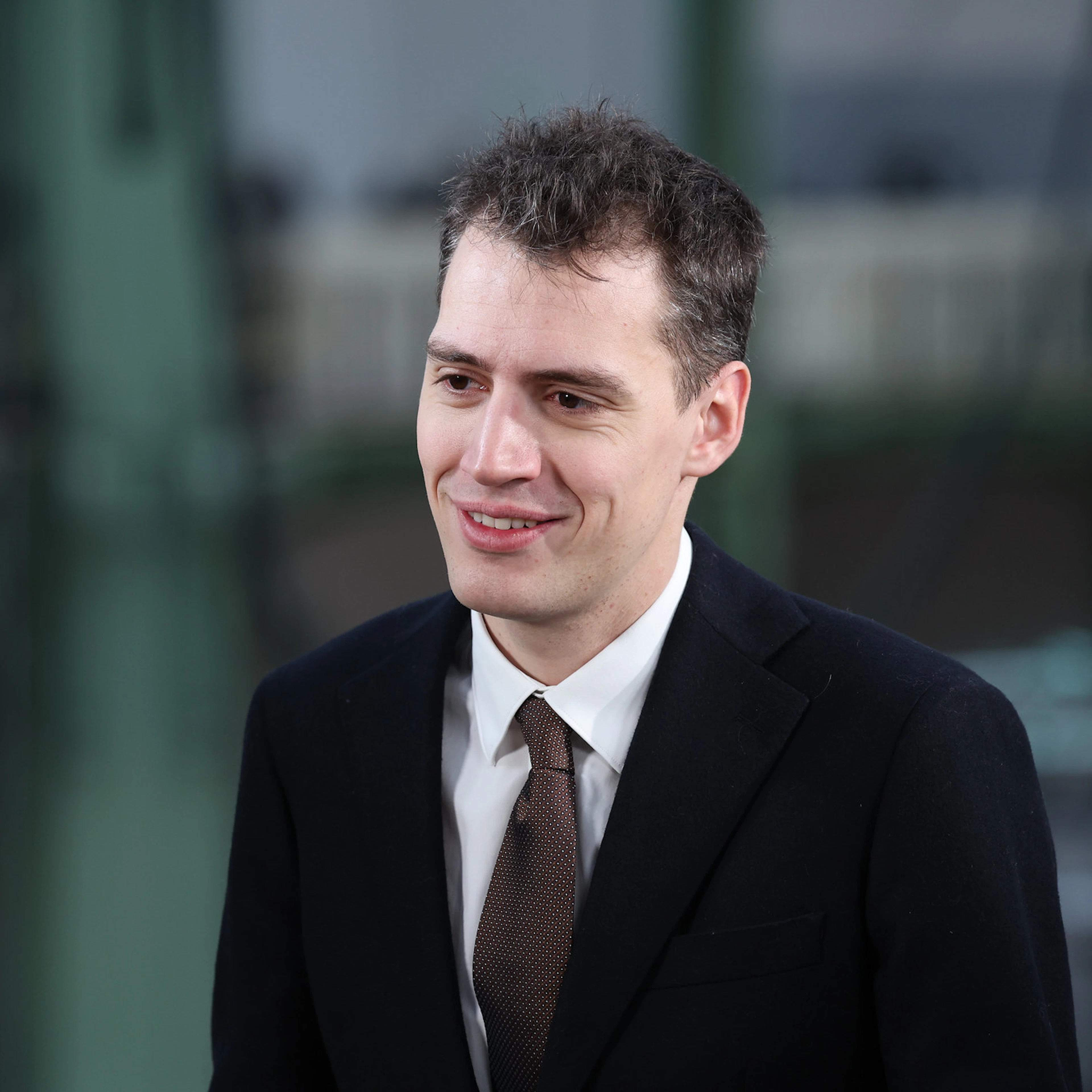 A picture of Mistral AI CEO Arthur Mensch at the AI Action Summit in Paris