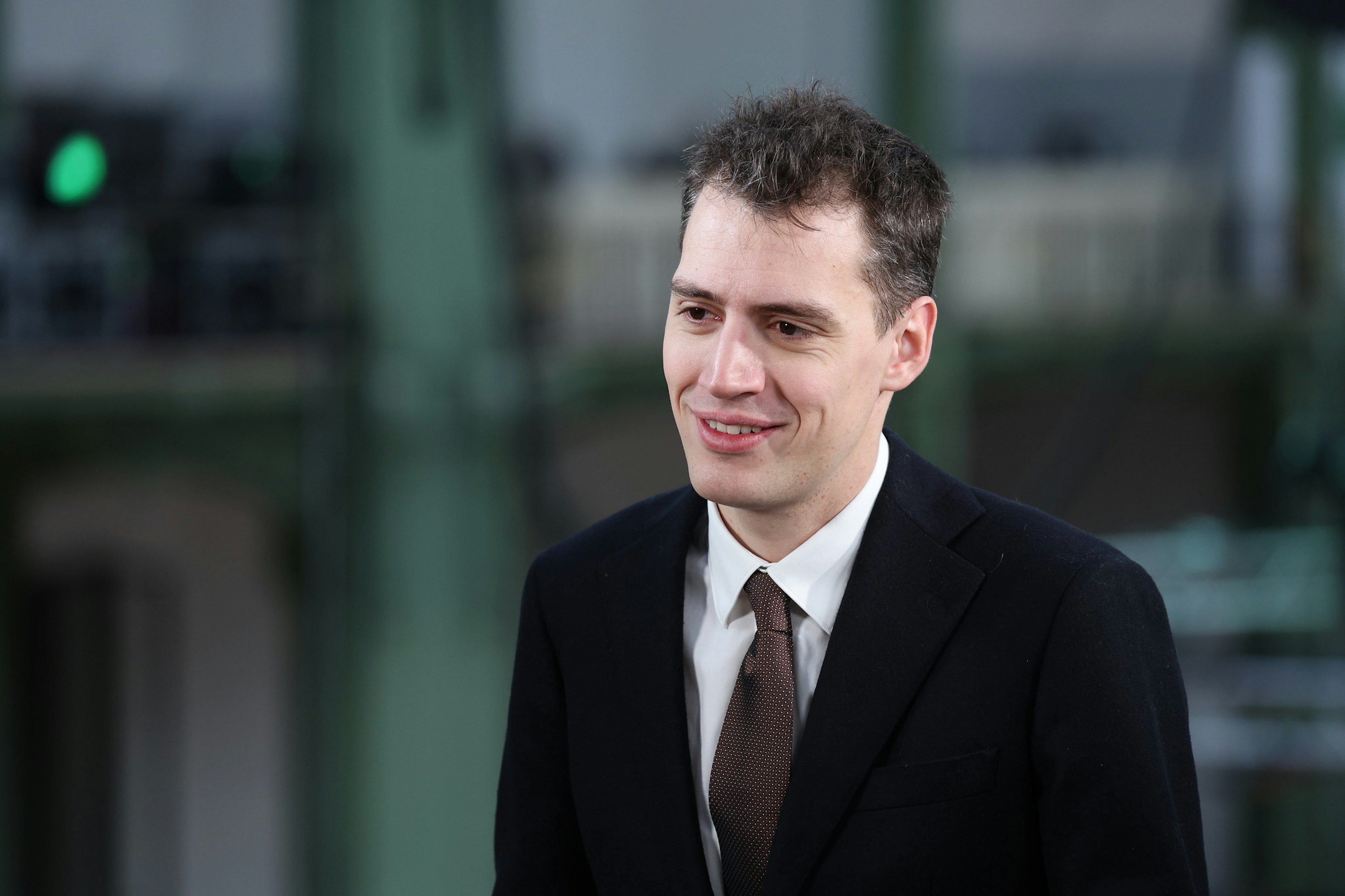 A picture of Mistral AI CEO Arthur Mensch at the AI Action Summit in Paris