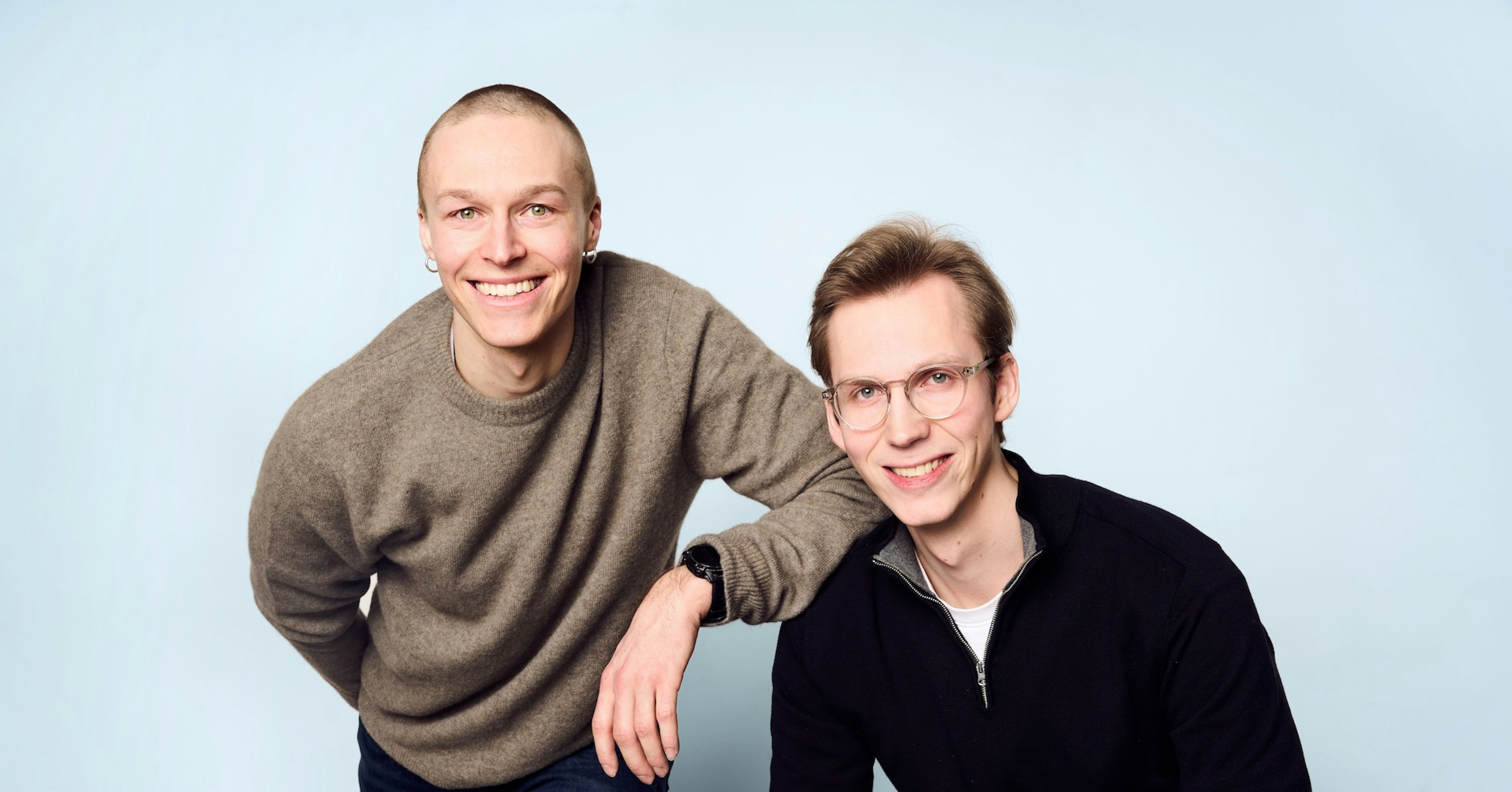 Photo of Legora's founders Sigge Labor and Max Junestrand.