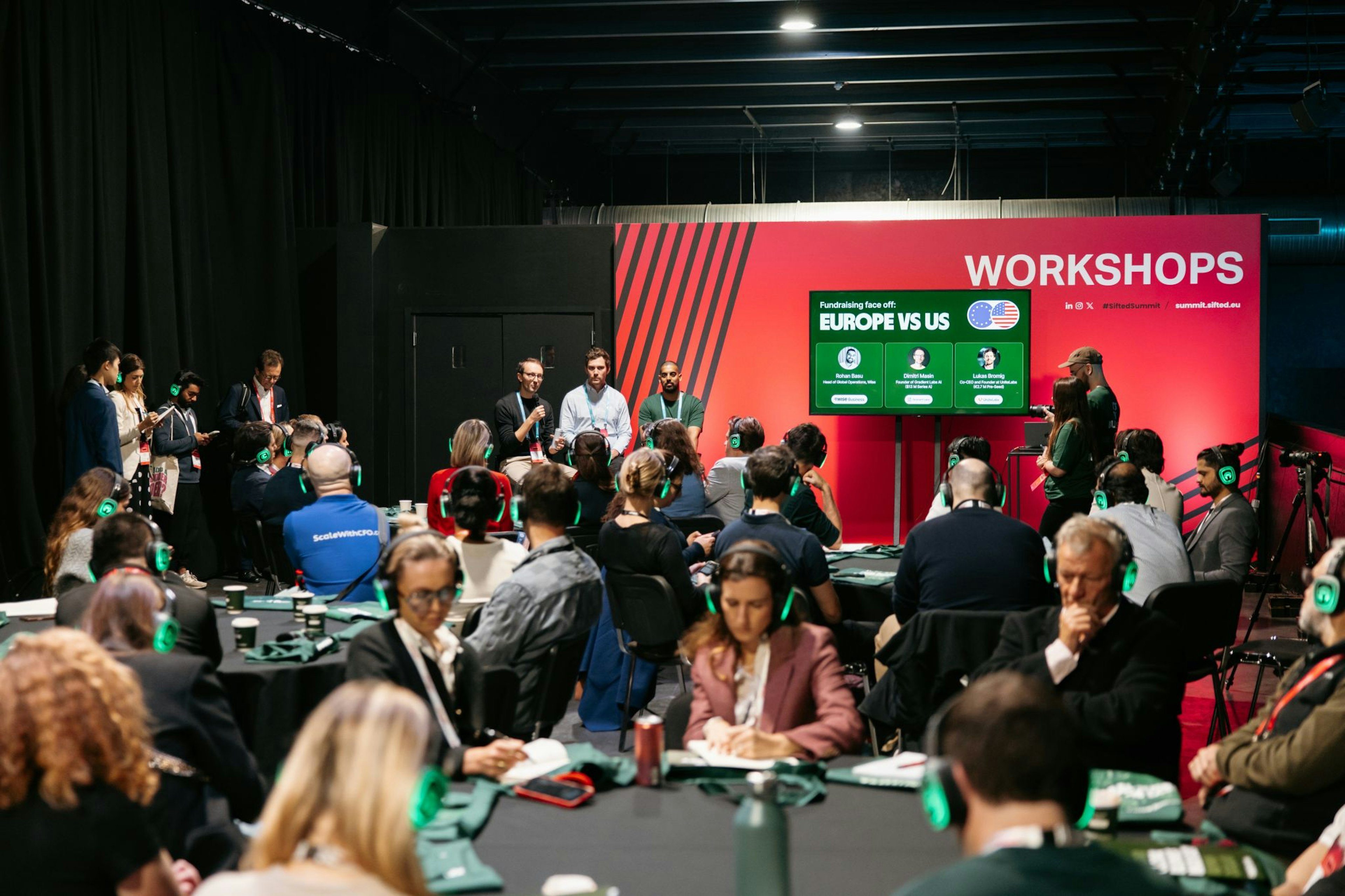 Workshops and roundtables offered startup operators a space for open dialogue 